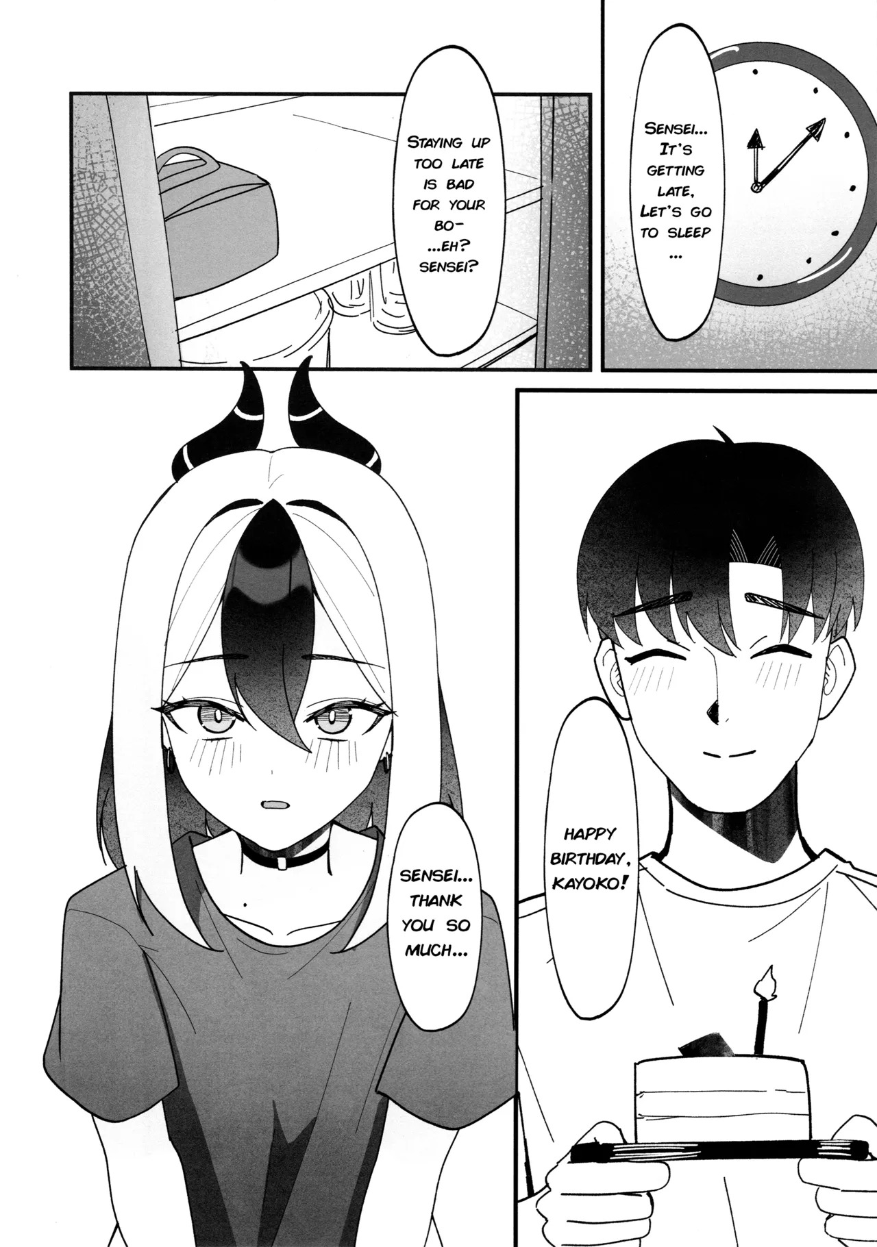 (C106) [JMao (Jmao Matsuge)] Yubisaki Hitotsu-bun Kyori | A Fingertip Away (Blue Archive) [DeppoTL] - Page 25