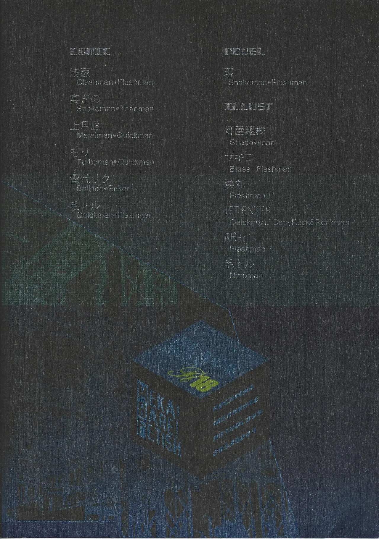 [Moyamoya surunara hakidashi chimaeba i janai (Various)] BLACK BOX (Mega Man) - Page 56