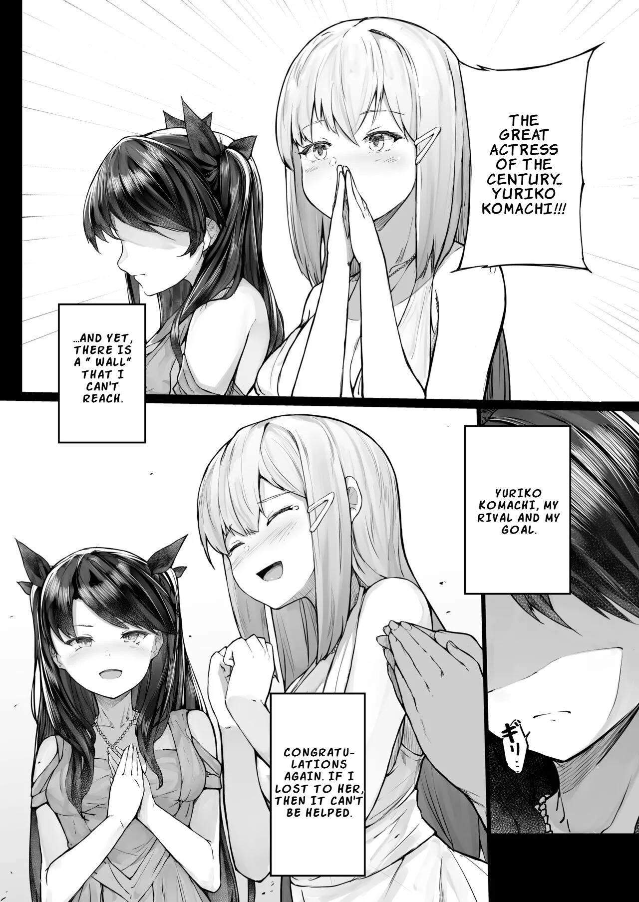 [Atugi de 5 (Murlachrot)] Kairaku Ochi shita Joyuu no Matsuro Zenpen | The Downfall of an Actress Corrupted by Pleasure – Part 1 [English] [LKK•Scans] [Digital] - Page 6