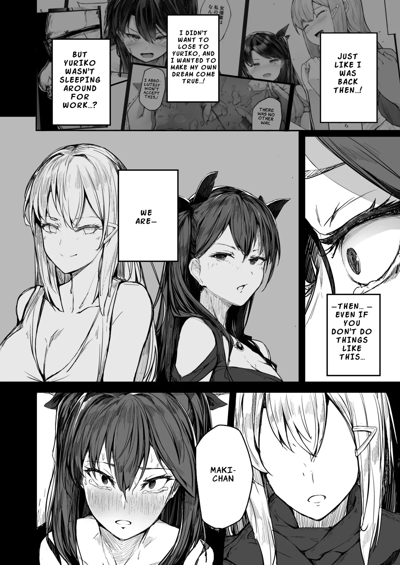 [Atugi de 5 (Murlachrot)] Kairaku Ochi shita Joyuu no Matsuro Kouhen | The Downfall of an Actress Corrupted by Pleasure – Part 2 [English] [LKK•Scans] [Digital] - Page 38