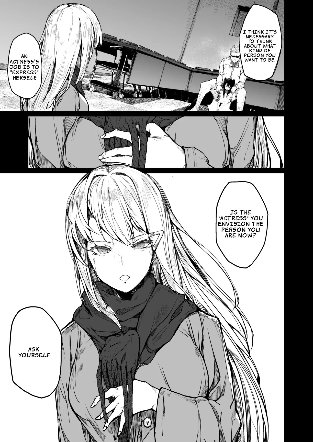 [Atugi de 5 (Murlachrot)] Kairaku Ochi shita Joyuu no Matsuro Kouhen | The Downfall of an Actress Corrupted by Pleasure – Part 2 [English] [LKK•Scans] [Digital] - Page 39