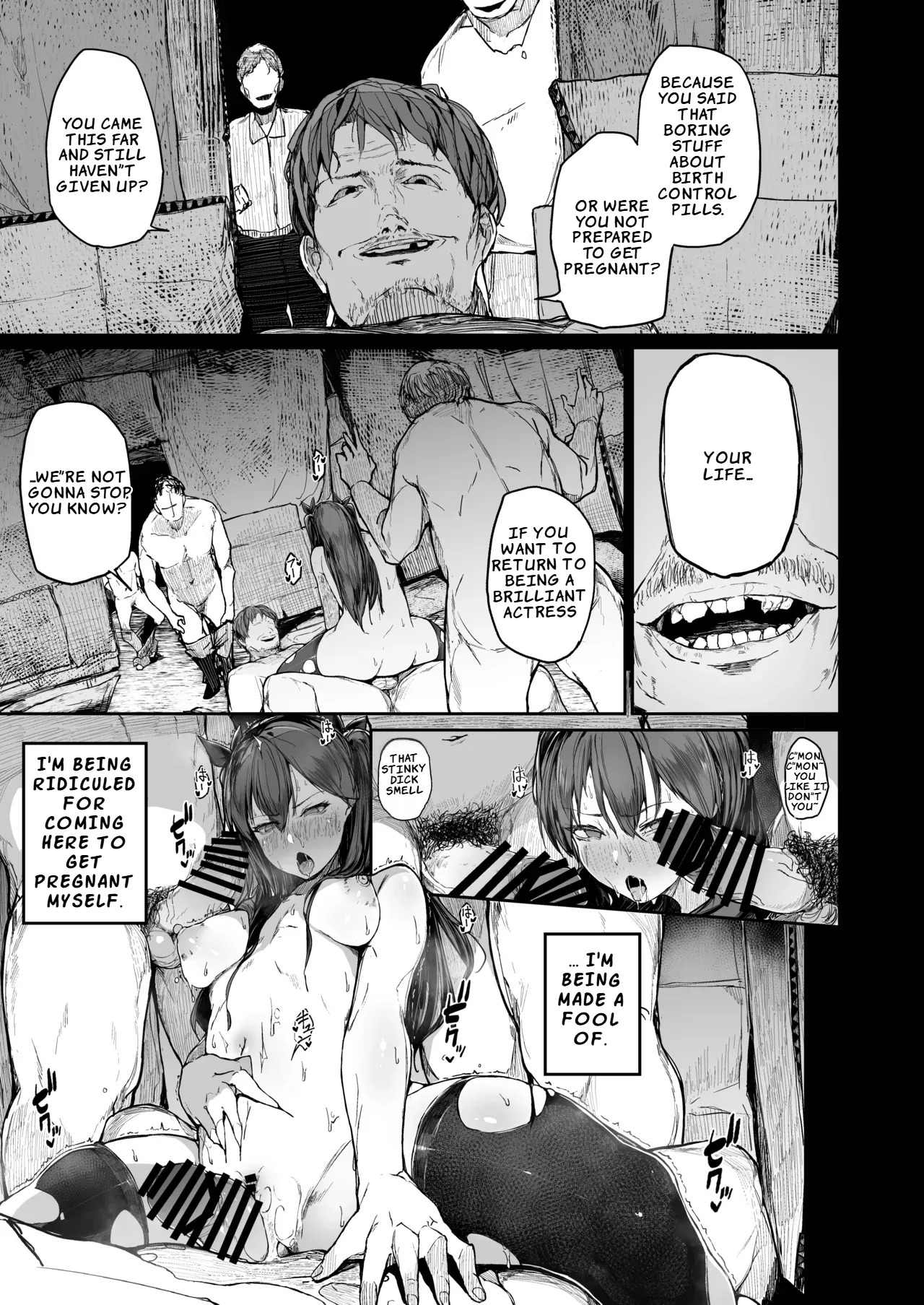 [Atugi de 5 (Murlachrot)] Kairaku Ochi shita Joyuu no Matsuro Kouhen | The Downfall of an Actress Corrupted by Pleasure – Part 2 [English] [LKK•Scans] [Digital] - Page 67