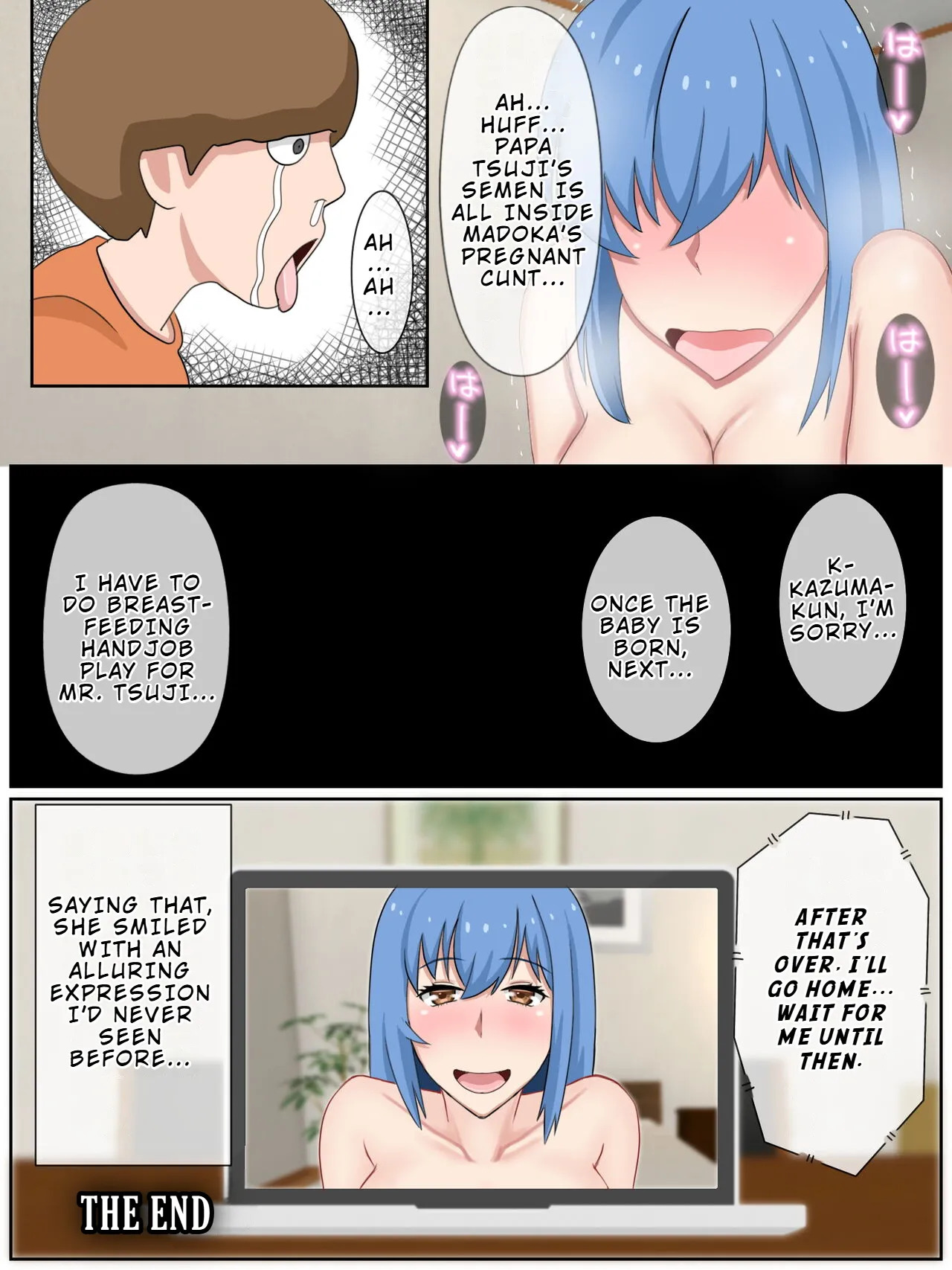 [Saimonke] Uchi no Tsuma wa Jitaku Fuuzokujou (Okuribito-sama Senyou) o Shiteimasu | My Wife Works as a High-end Escort for the Ultra-rich [English] [LKK•Scans] - Page 55