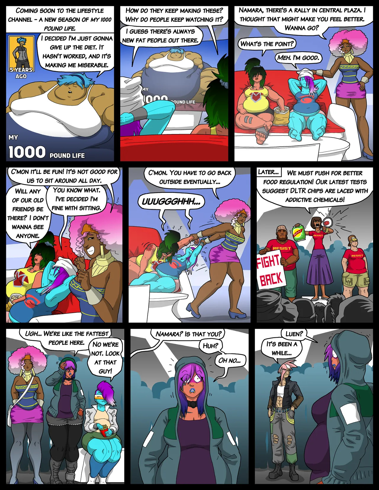 [KageyRagey] Freshman Diaries Case file - Namara (Ongoing) - Page 9