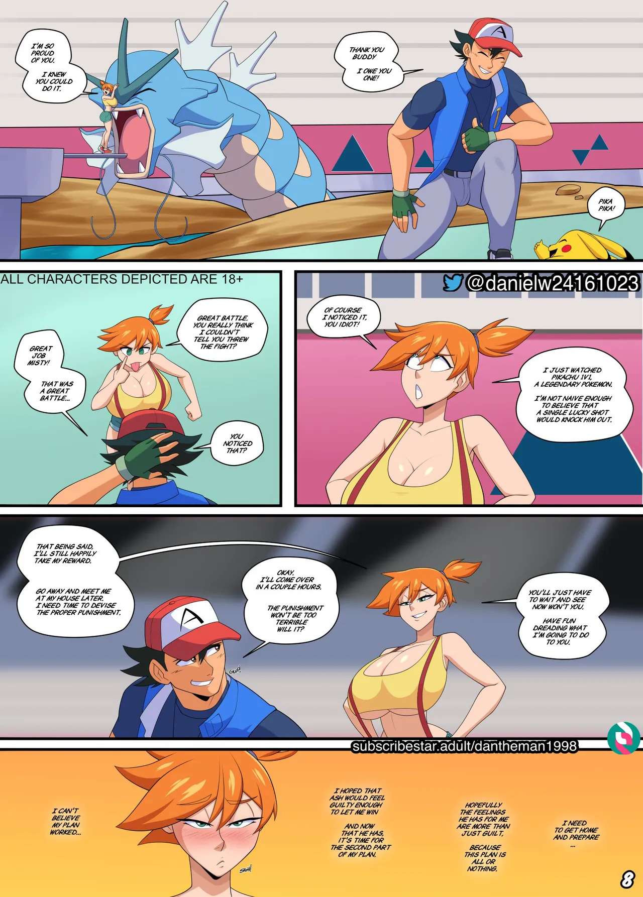 [Parvad] Ash and Misty's Final Fight (Pokemon) [Ongoing] - Page 9