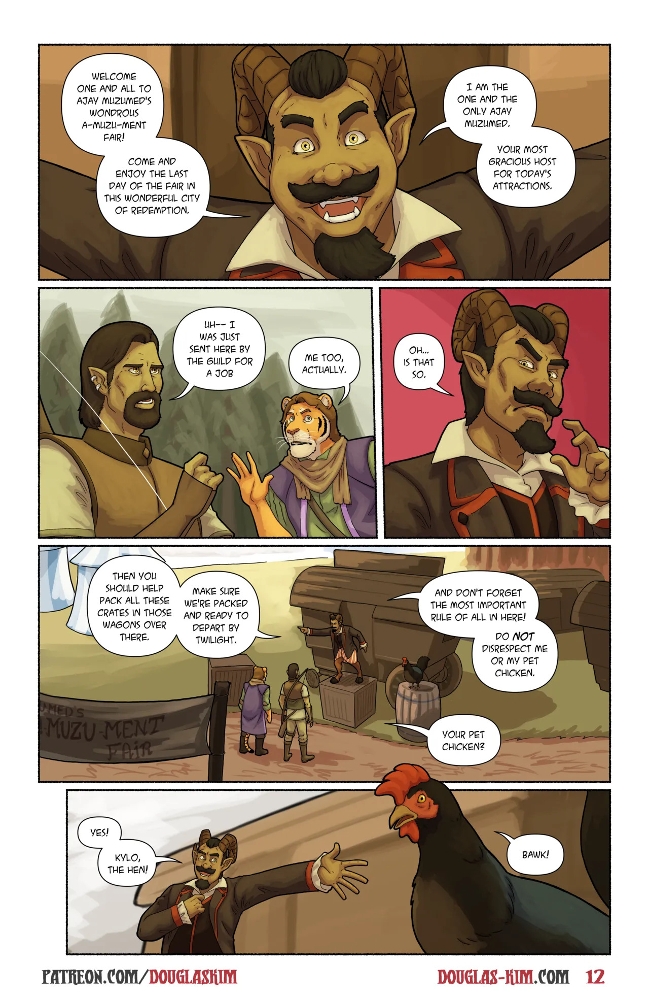 [Douglas Kim] Menagerie of Misfits [English][incomplete] - Page 13