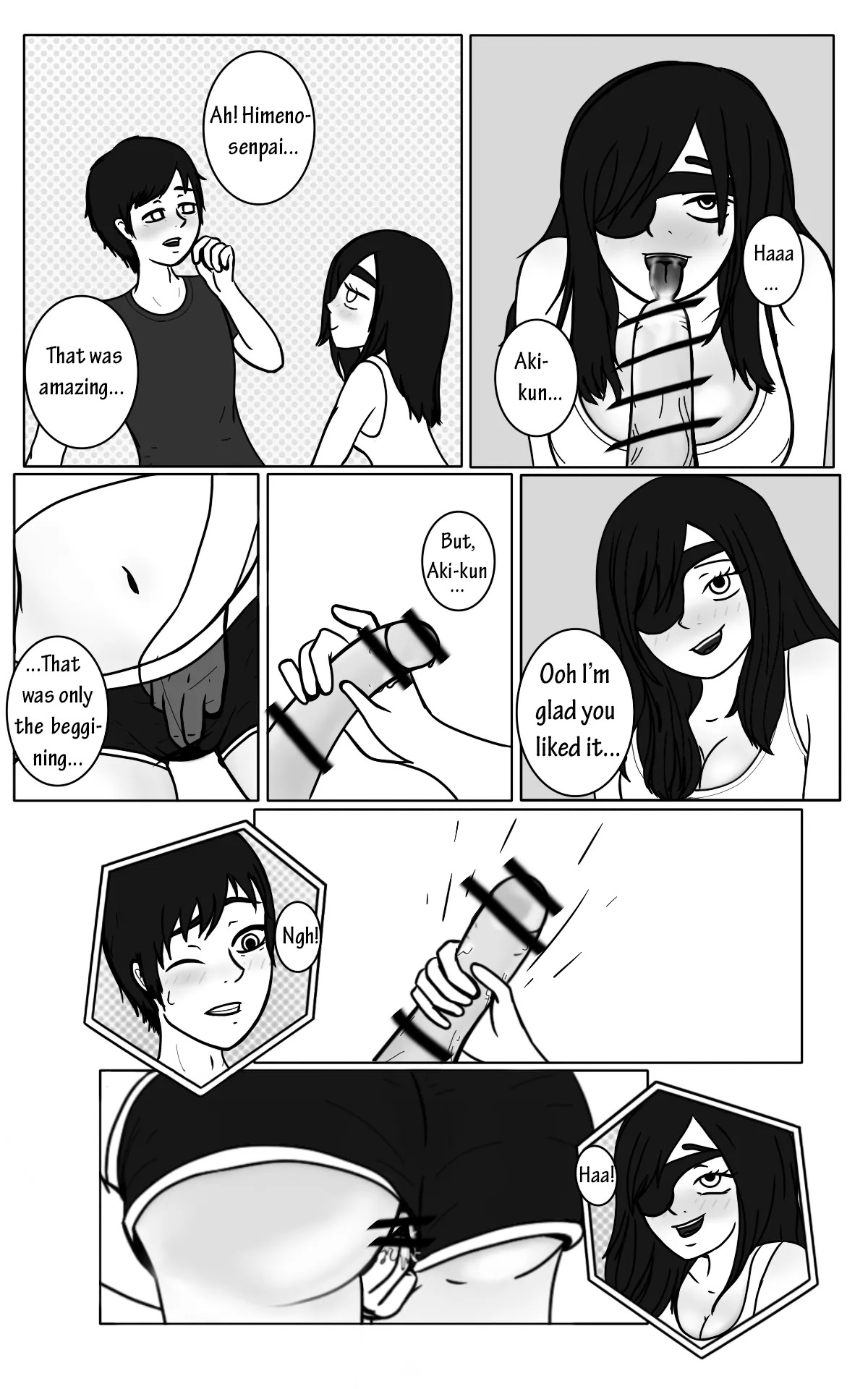 [mimikyuugirl] First time with my pretty senpai - Page 10