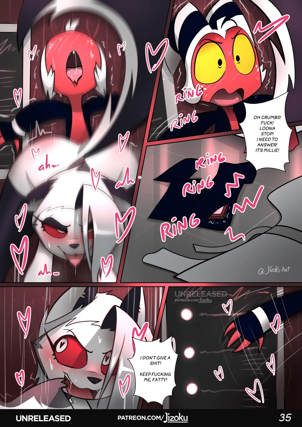 [Jizoku] A Night With Loona (Completed) - Page 36