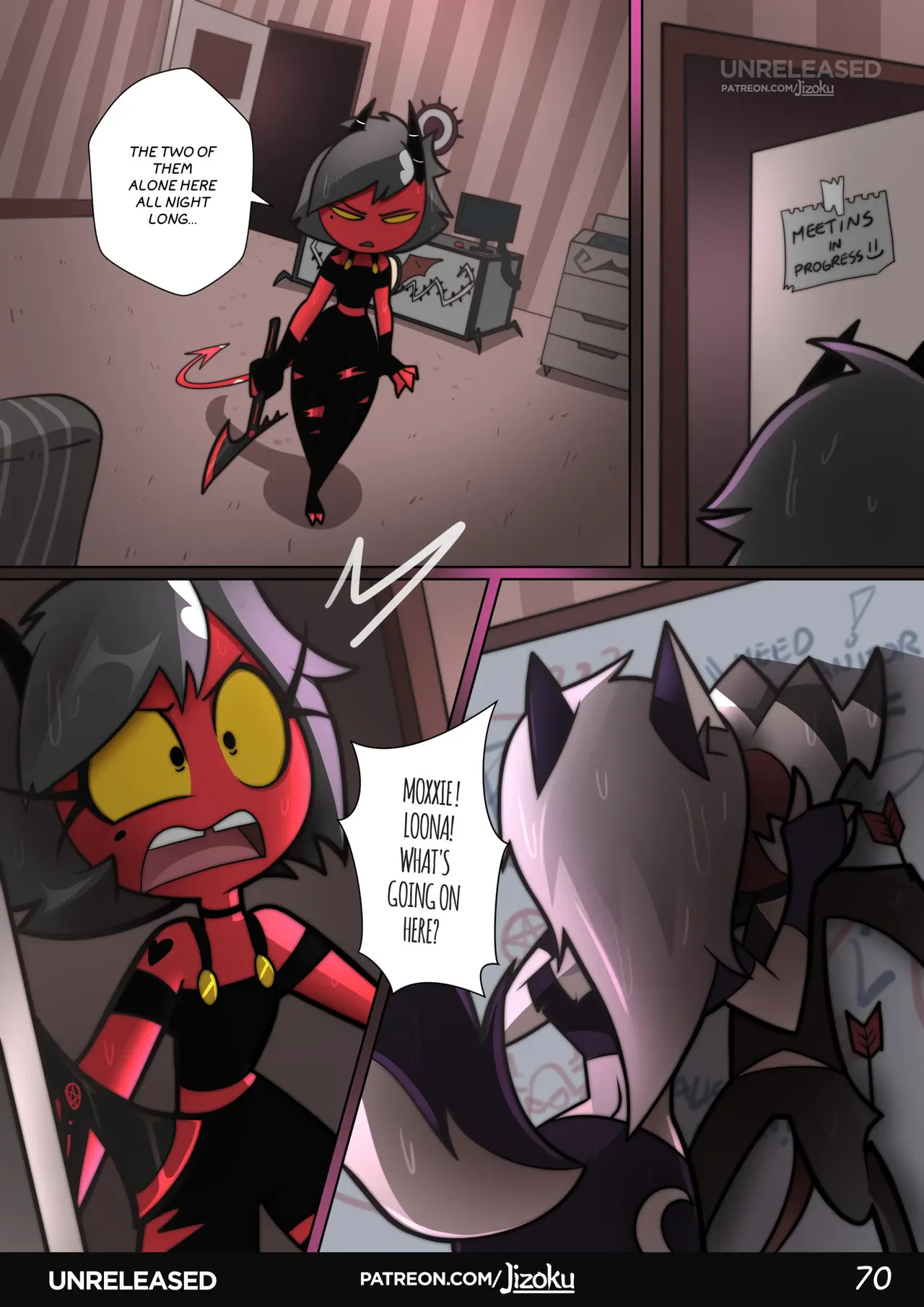 [Jizoku] A Night With Loona (Completed) - Page 71