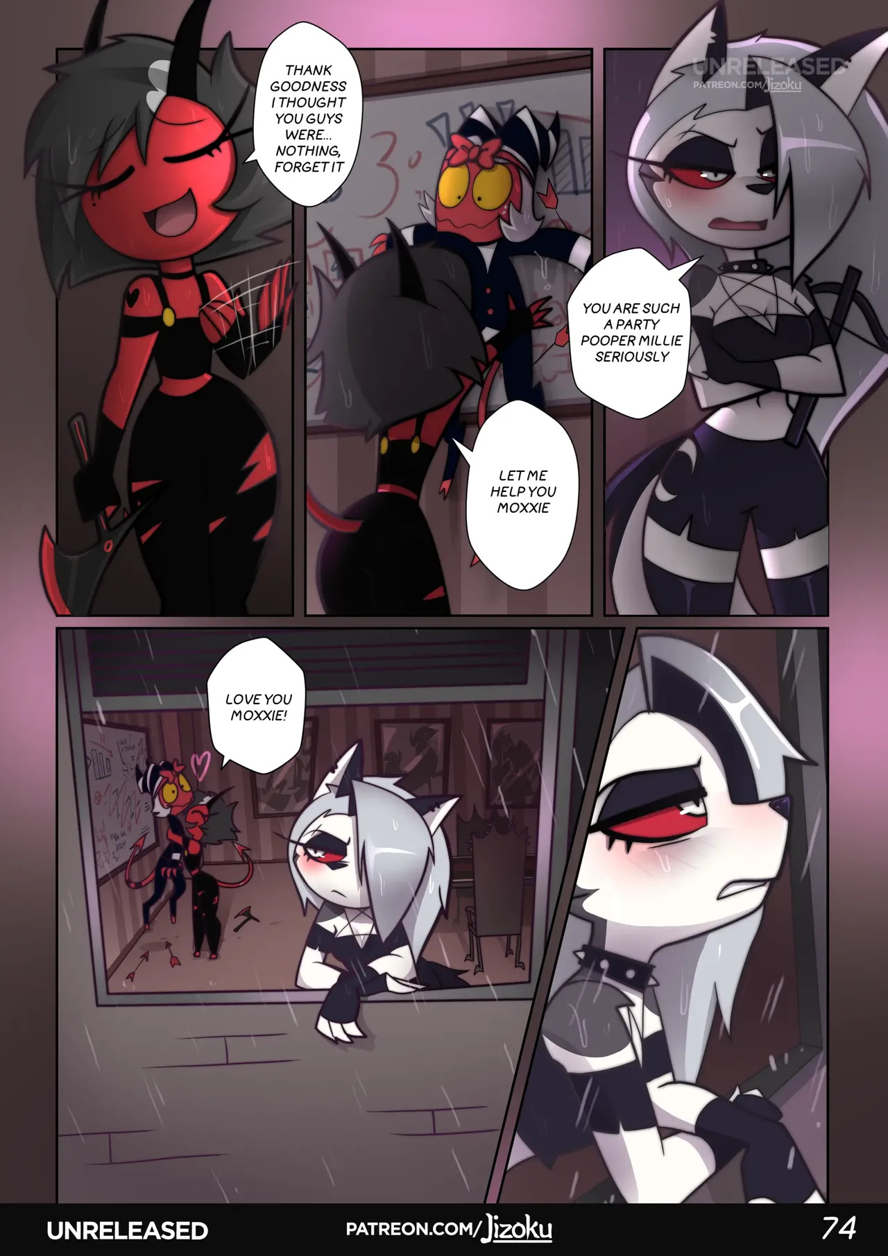 [Jizoku] A Night With Loona (Completed) - Page 75