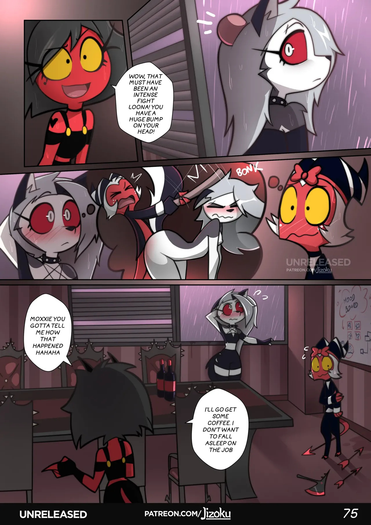 [Jizoku] A Night With Loona (Completed) - Page 76