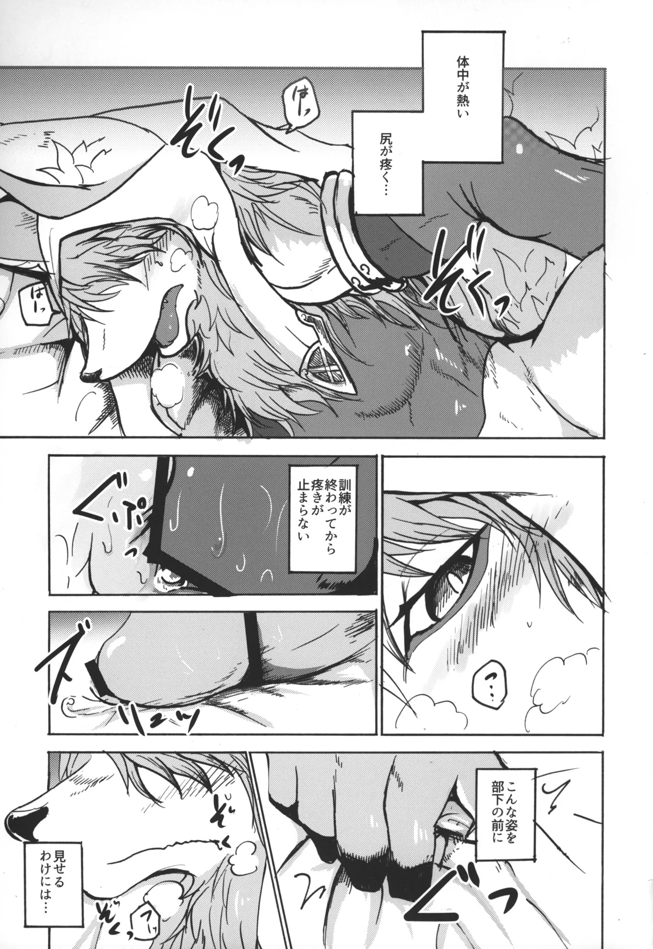 (C91) [Noppera Koubou (Mujina)] TEA TIME (Wander Crown) - Page 11