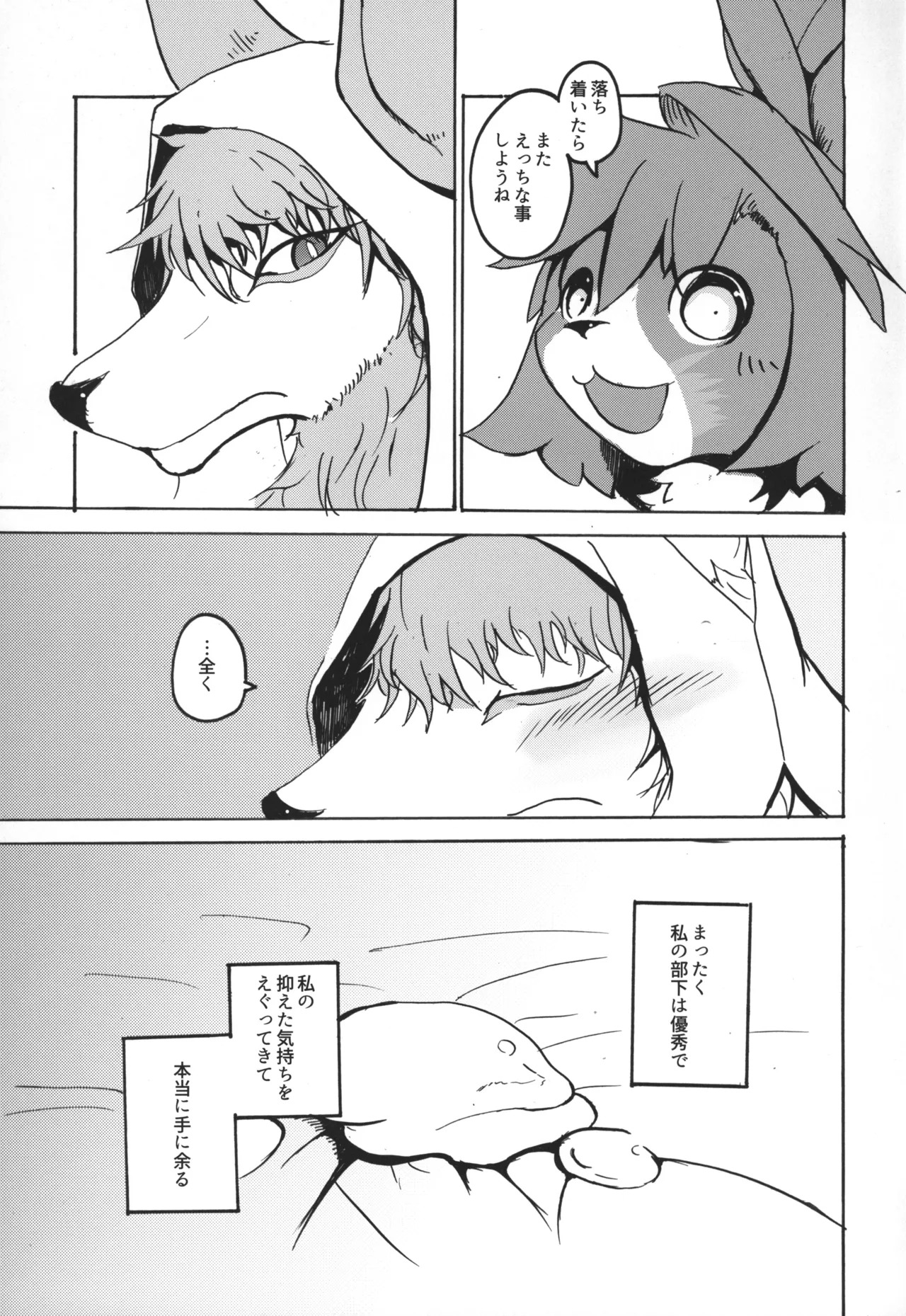 (C91) [Noppera Koubou (Mujina)] TEA TIME (Wander Crown) - Page 49