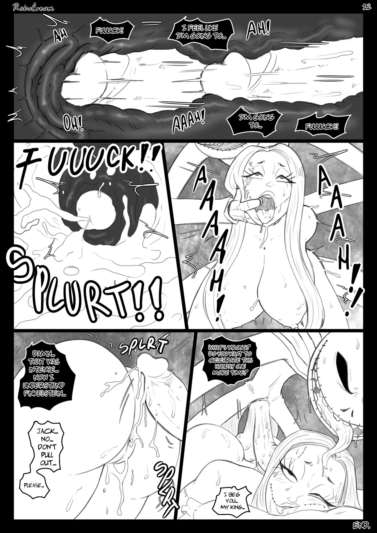 [RoboCream] The Nightbone Before Climax - Page 13