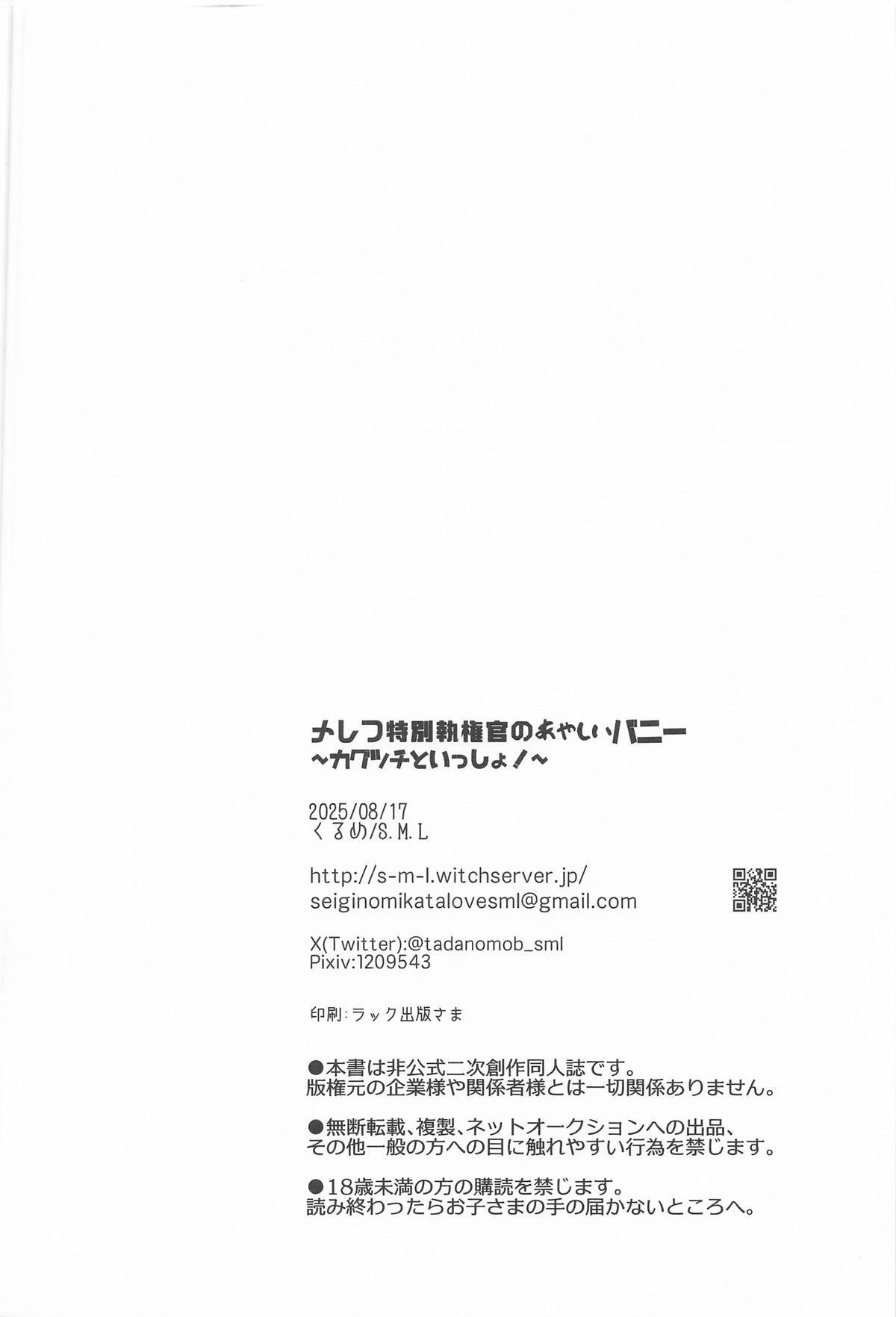 [S.M.L ] メレフ特別執権官のあやしいバニー ～カグツチといっしょ!～ (ゼノブレイド2) - Page 29
