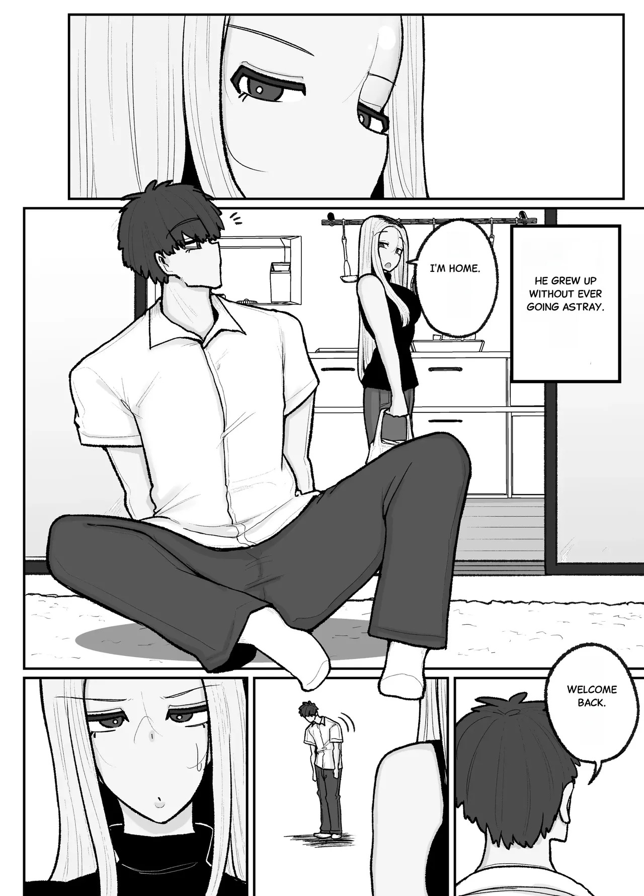 Hitori Musuko to Kindan no Kisu Hame Nakadashi Shite Shimau Moto Yanmama Ōto Miyako - Page 11