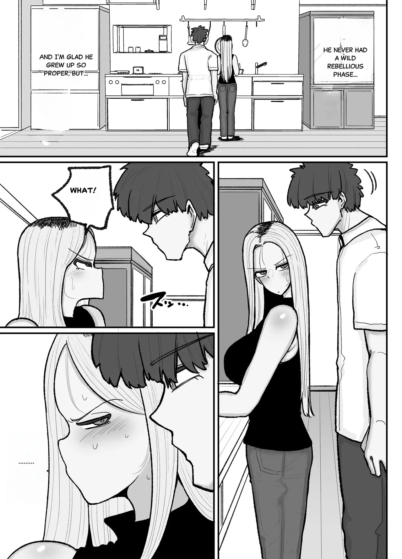 Hitori Musuko to Kindan no Kisu Hame Nakadashi Shite Shimau Moto Yanmama Ōto Miyako - Page 12