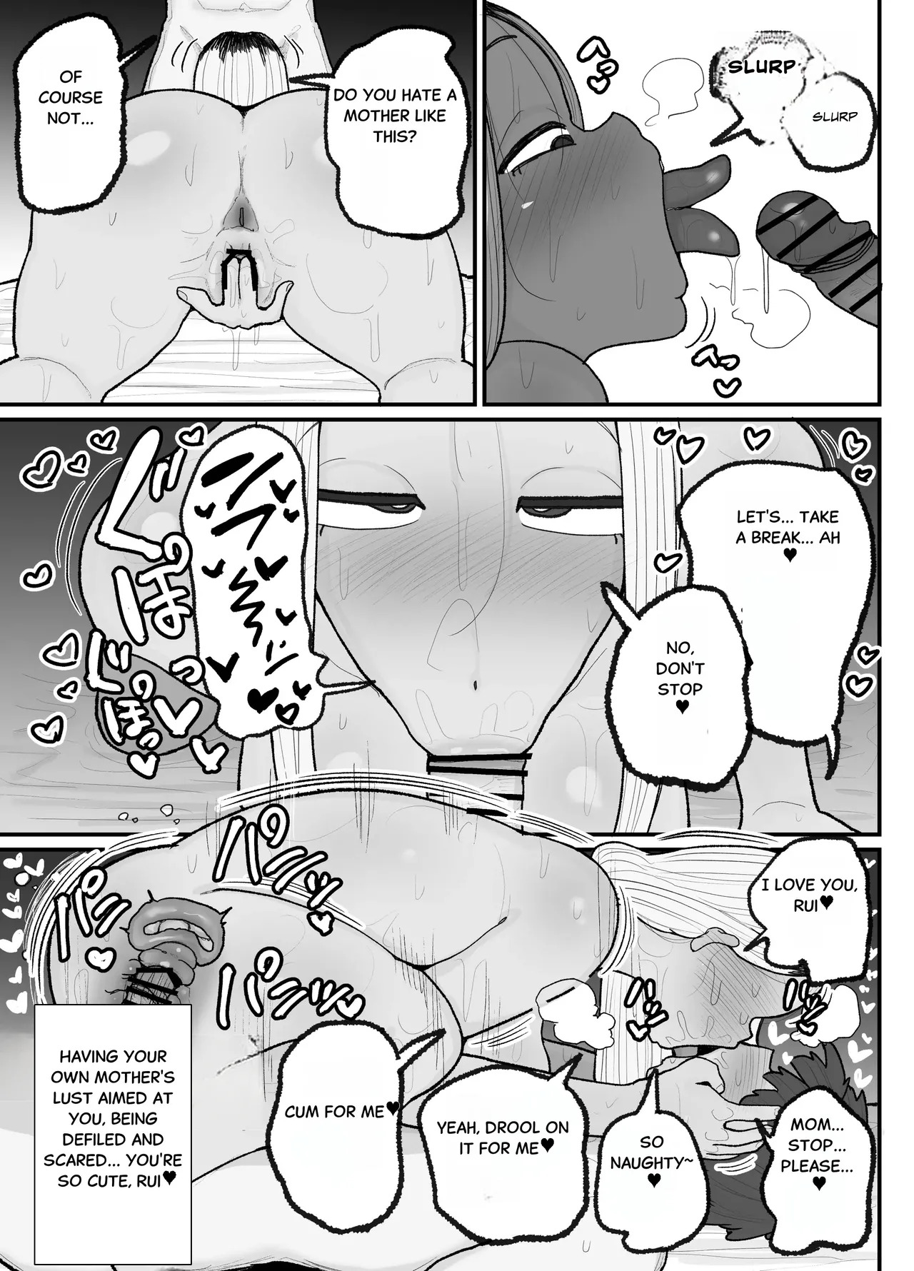 Hitori Musuko to Kindan no Kisu Hame Nakadashi Shite Shimau Moto Yanmama Ōto Miyako - Page 54