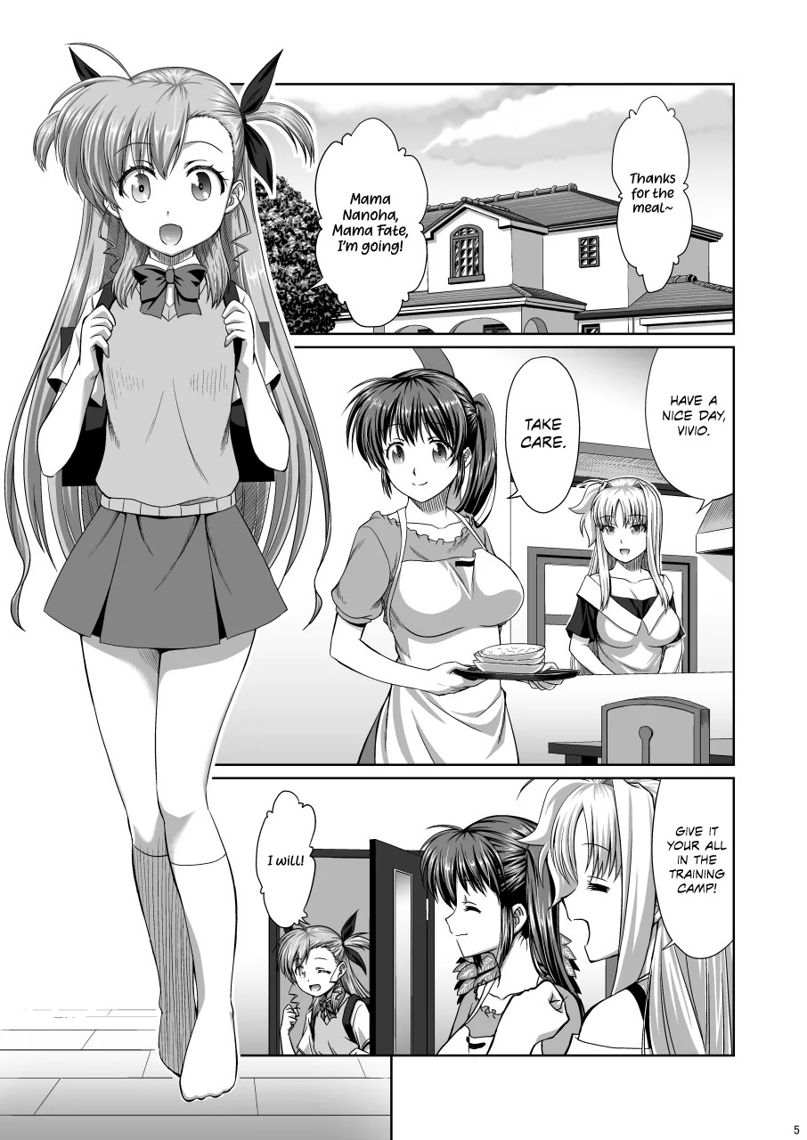 [Tsukune-ya (Kakitsubata Tsukune)] Futari no jikan | Our Time Together (Mahou Shoujo Lyrical Nanoha) [Digital] [English] [Omega Scans] - Page 5