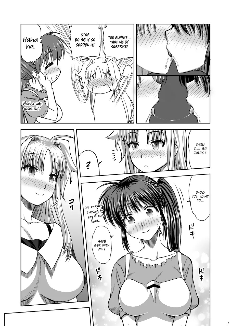 [Tsukune-ya (Kakitsubata Tsukune)] Futari no jikan | Our Time Together (Mahou Shoujo Lyrical Nanoha) [Digital] [English] [Omega Scans] - Page 7