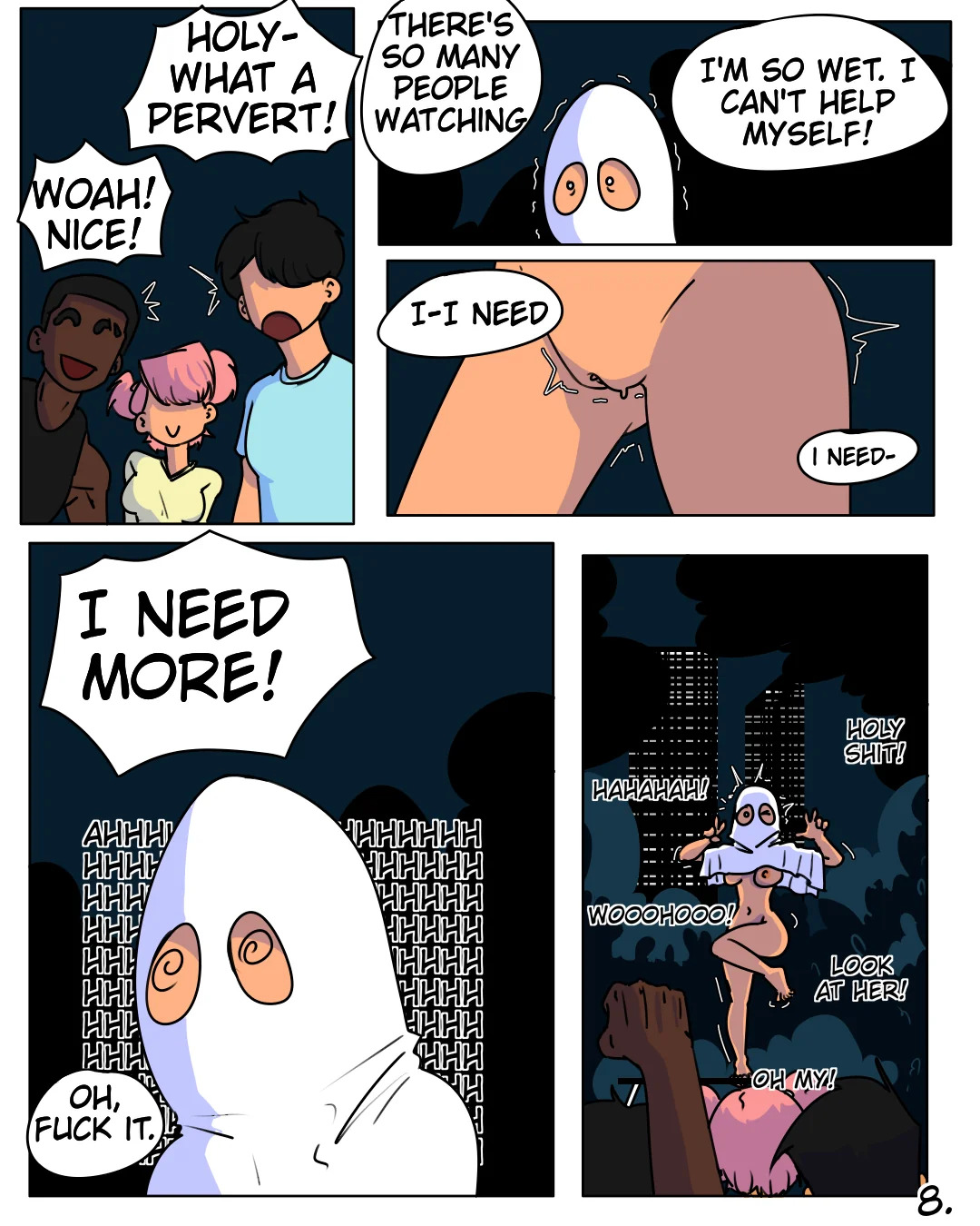 Spooky Streaking by arts_liza (Halloween) - Page 9