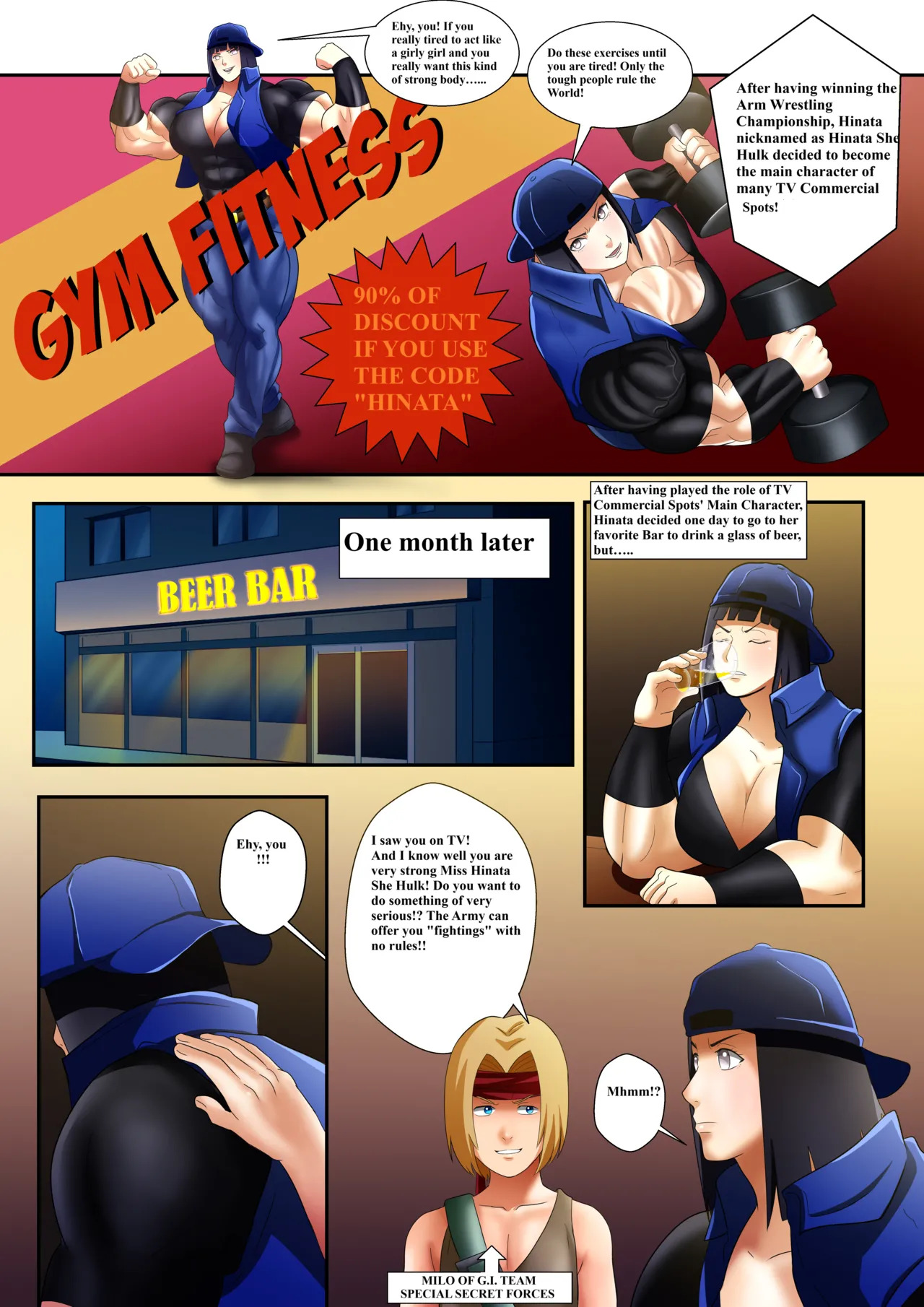 [Gekkodimoria Wolferetic] Super Hinata - Page 9