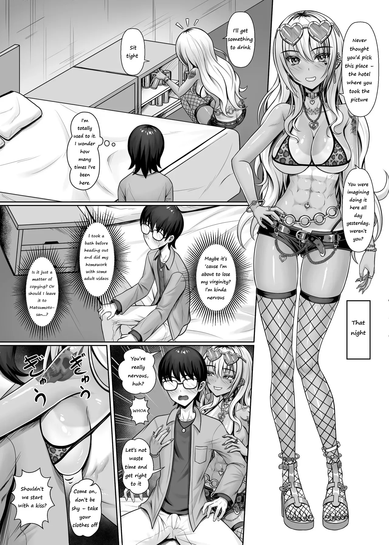 [Shokushu in the deep sea (Tako Seijin)] Class no Kuro Gal to Pakopako | Fucking With the Class’s Dark-Skinned Gyaru [English] - Page 22