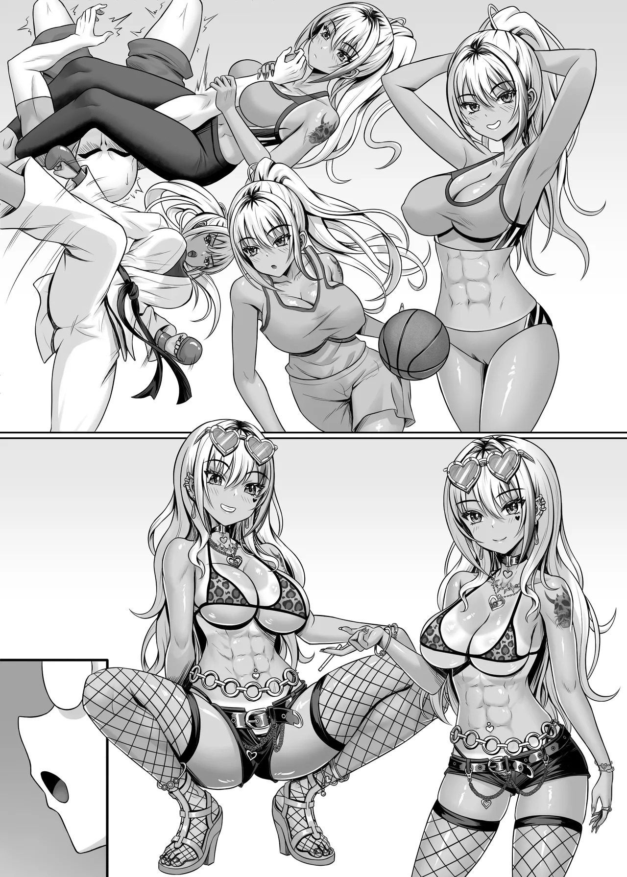 [Shokushu in the deep sea (Tako Seijin)] Class no Kuro Gal to Pakopako | Fucking With the Class’s Dark-Skinned Gyaru [English] - Page 48