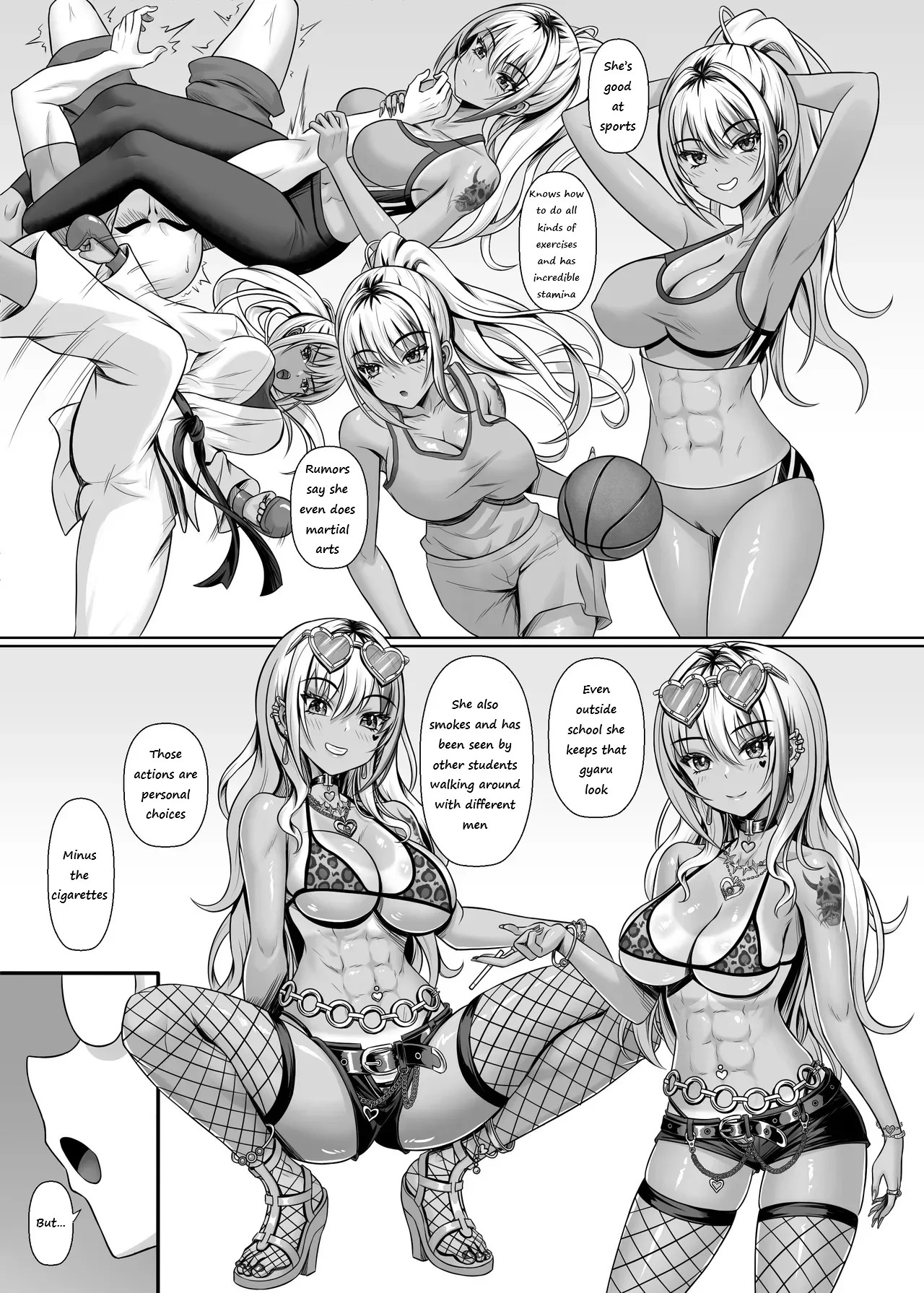 [Shokushu in the deep sea (Tako Seijin)] Class no Kuro Gal to Pakopako | Fucking With the Class’s Dark-Skinned Gyaru [English] - Page 8