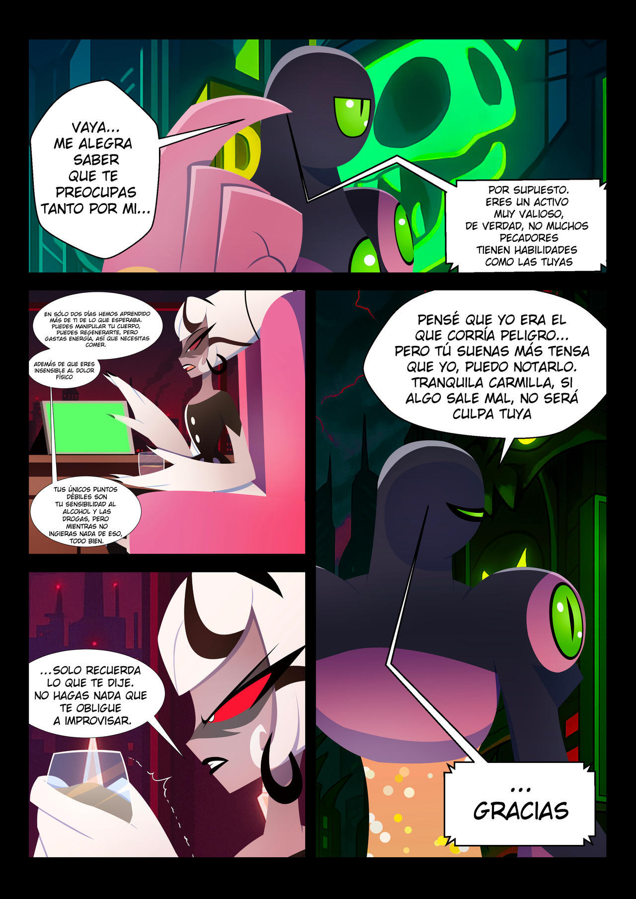 Hazbin Hotel: Proyecto Nephilim Capitulo 1 - 4 - Page 33