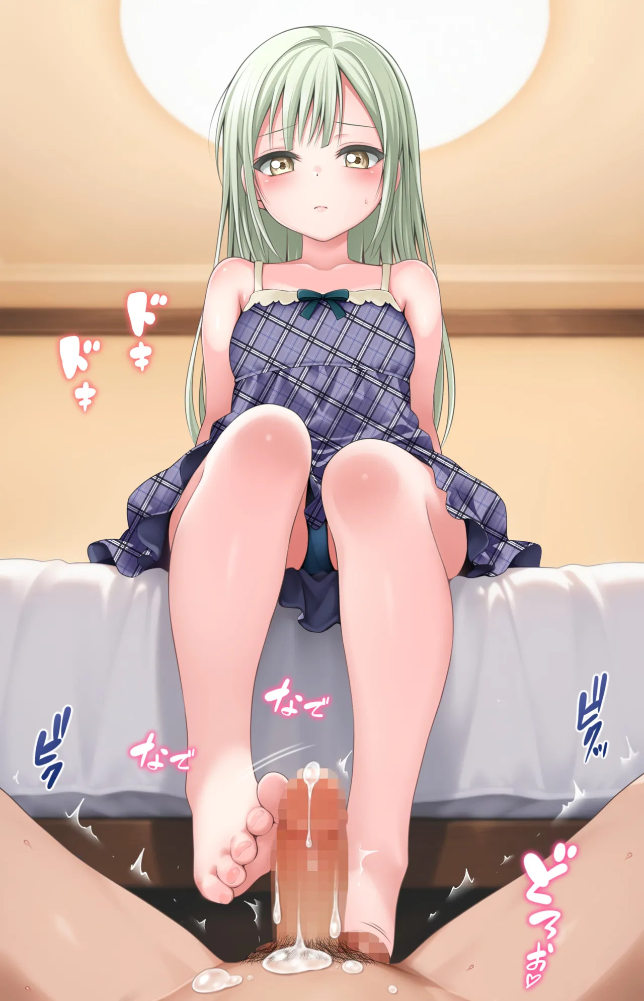 [Tina] 着衣足コキイラスト (BanG Dream!) - Page 9