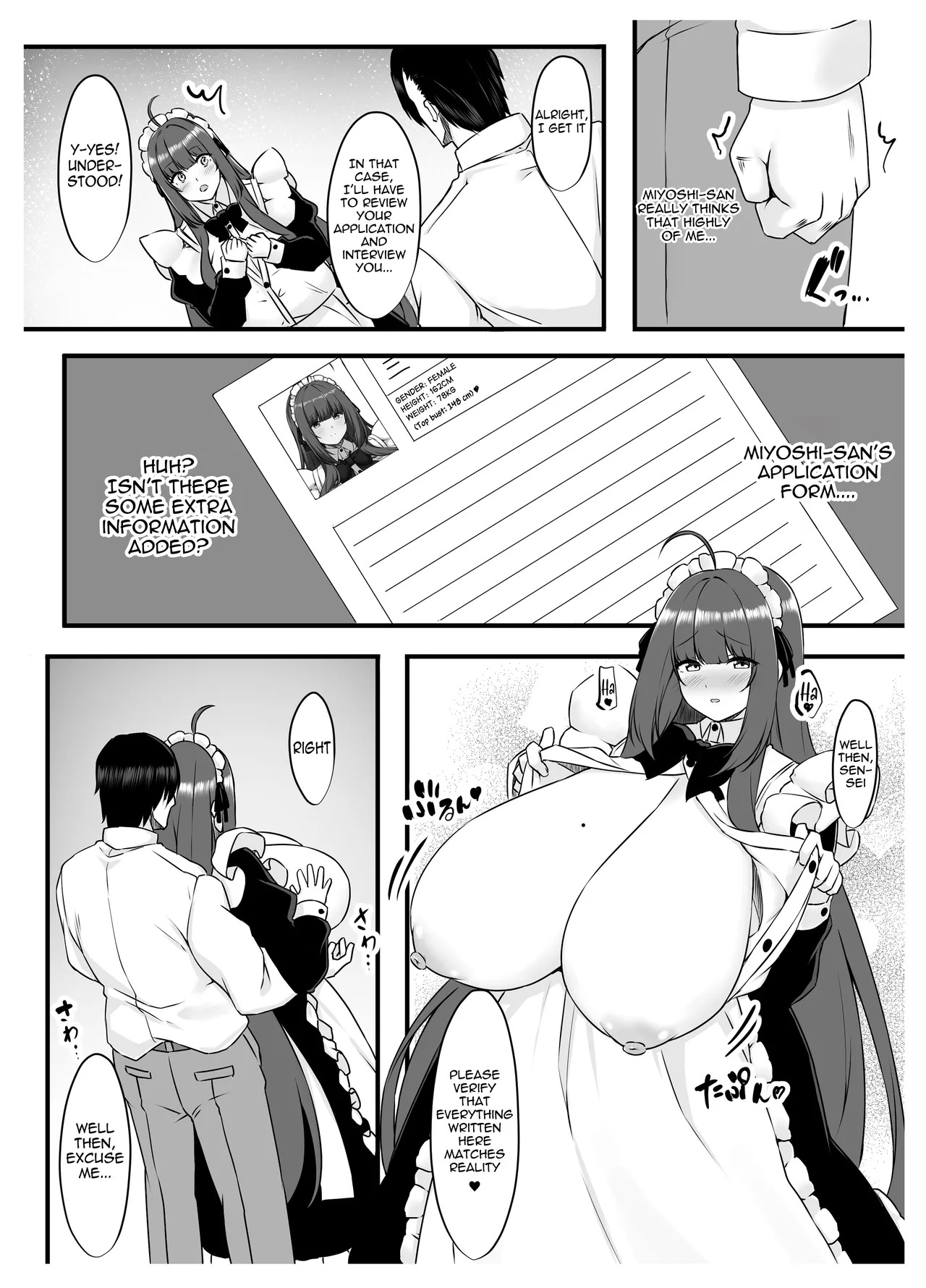 [Script Garden (Arashiki Mamizu)] Oshiego Maid no Shuukatsu Jijou - JOB HUNTING SITUATION OF STUDENT MAID [Digital] [English] [meganekun_tl] - Page 10