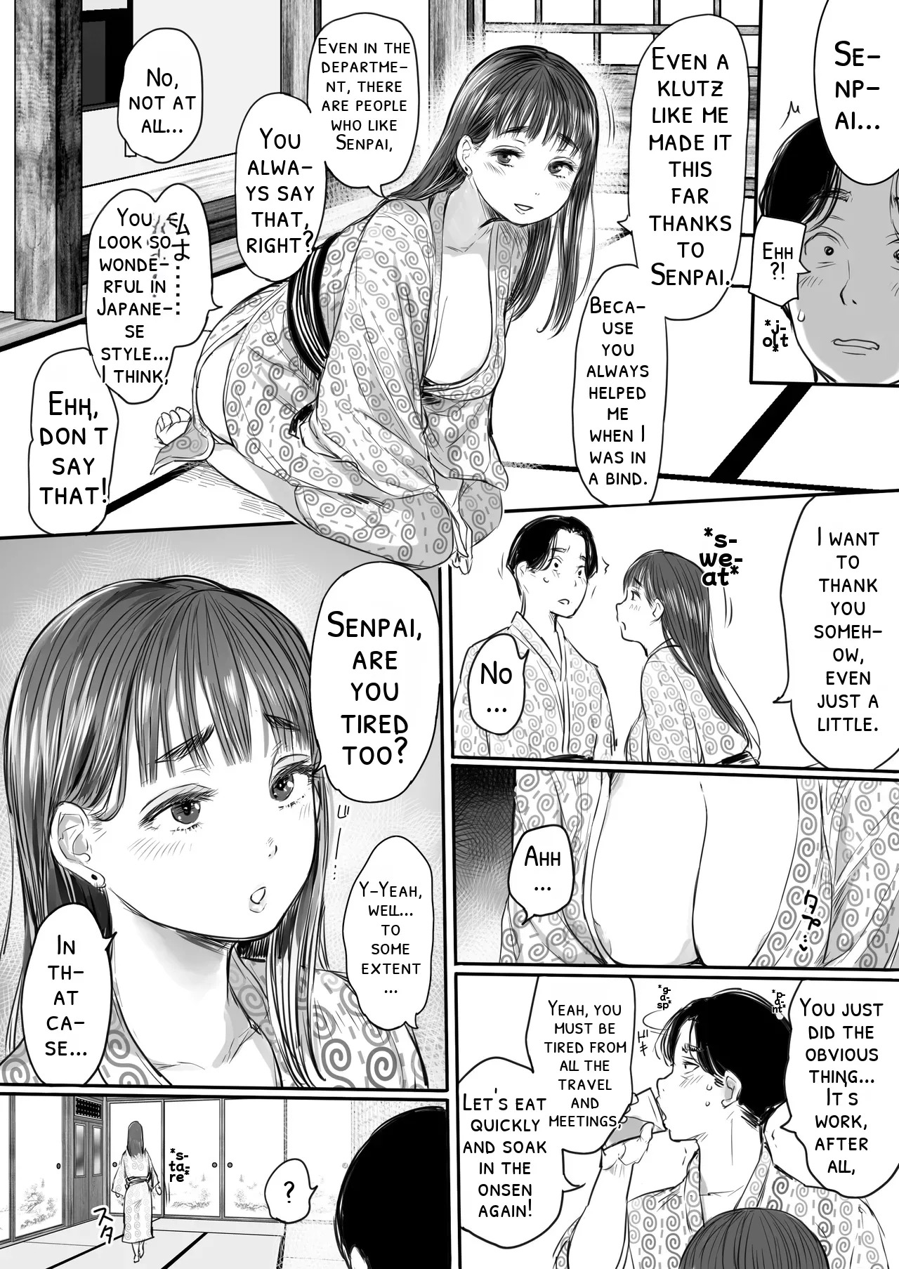 [Ookami Shoujo Dan (Mukoujima Tenro)] Shucchou, Kouhai to Aibeya. Yukishi Nure Hada ni Shiboritsukusareta Yoru [English] [DNTA] - Page 16
