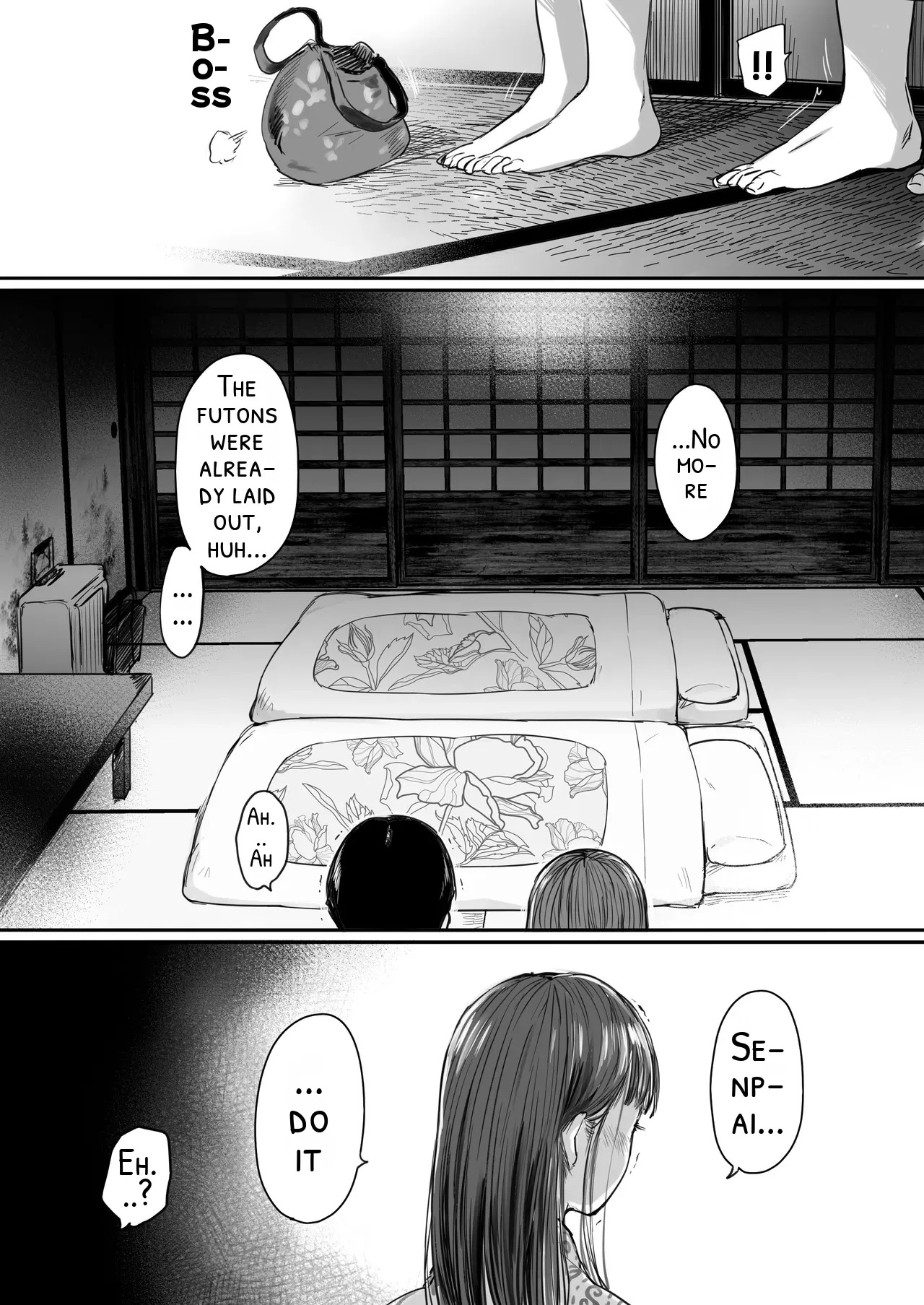 [Ookami Shoujo Dan (Mukoujima Tenro)] Shucchou, Kouhai to Aibeya. Yukishi Nure Hada ni Shiboritsukusareta Yoru [English] [DNTA] - Page 33