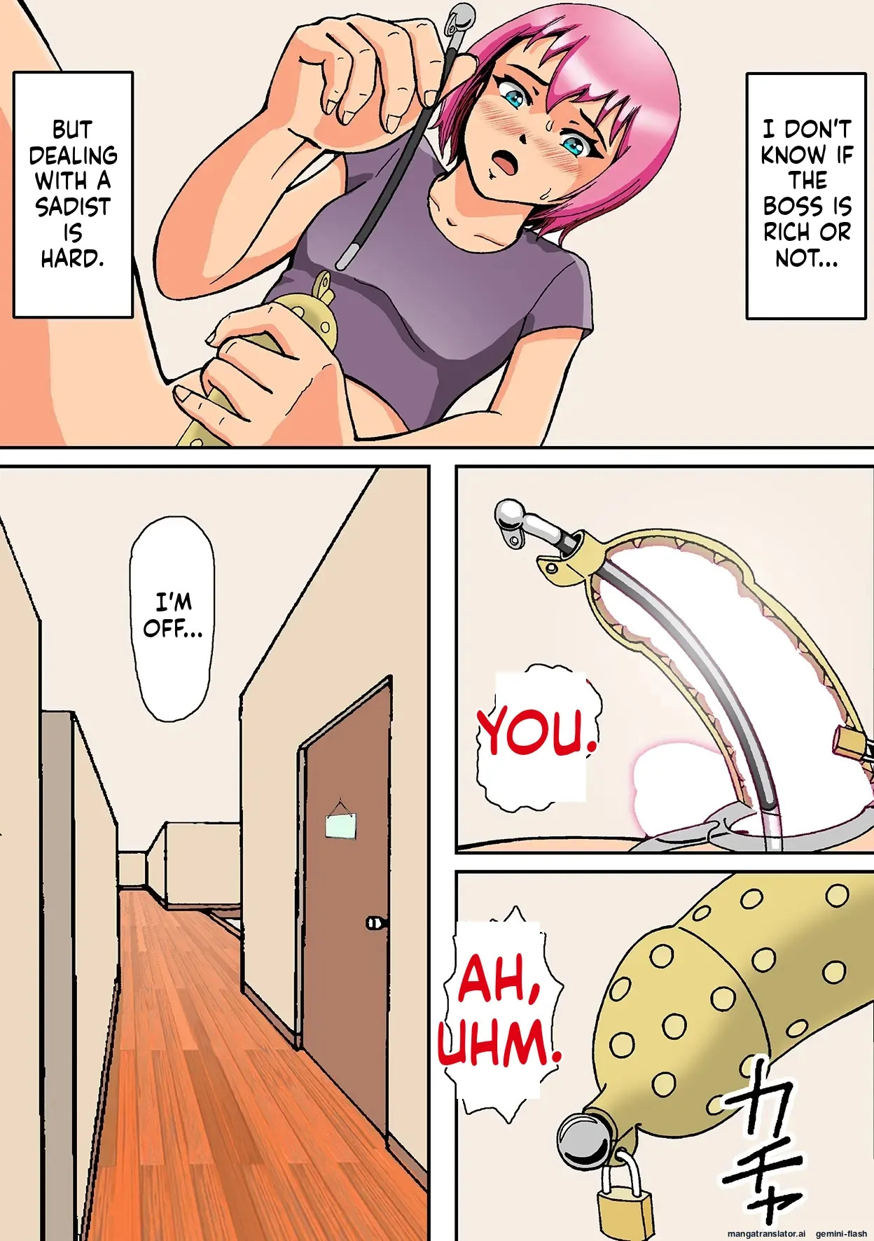 A Straight Guy Gets Taken Away — My Life as a Boy Is Over | Nonke ga Tsuresarare Otokonoko Jinsei Owata [English] - Page 14