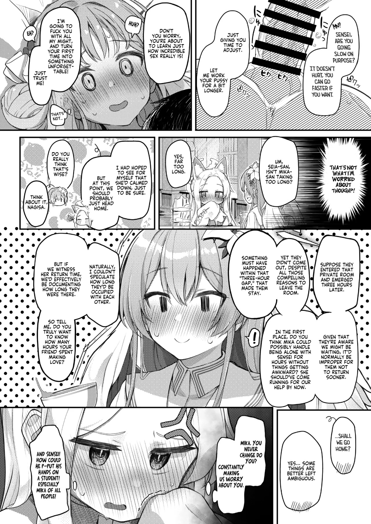[Trick-color (Kirii Nao)] Tenshi de Warui Ko (Blue Archive) [Digital] [English] [Tea Party Scans] - Page 15