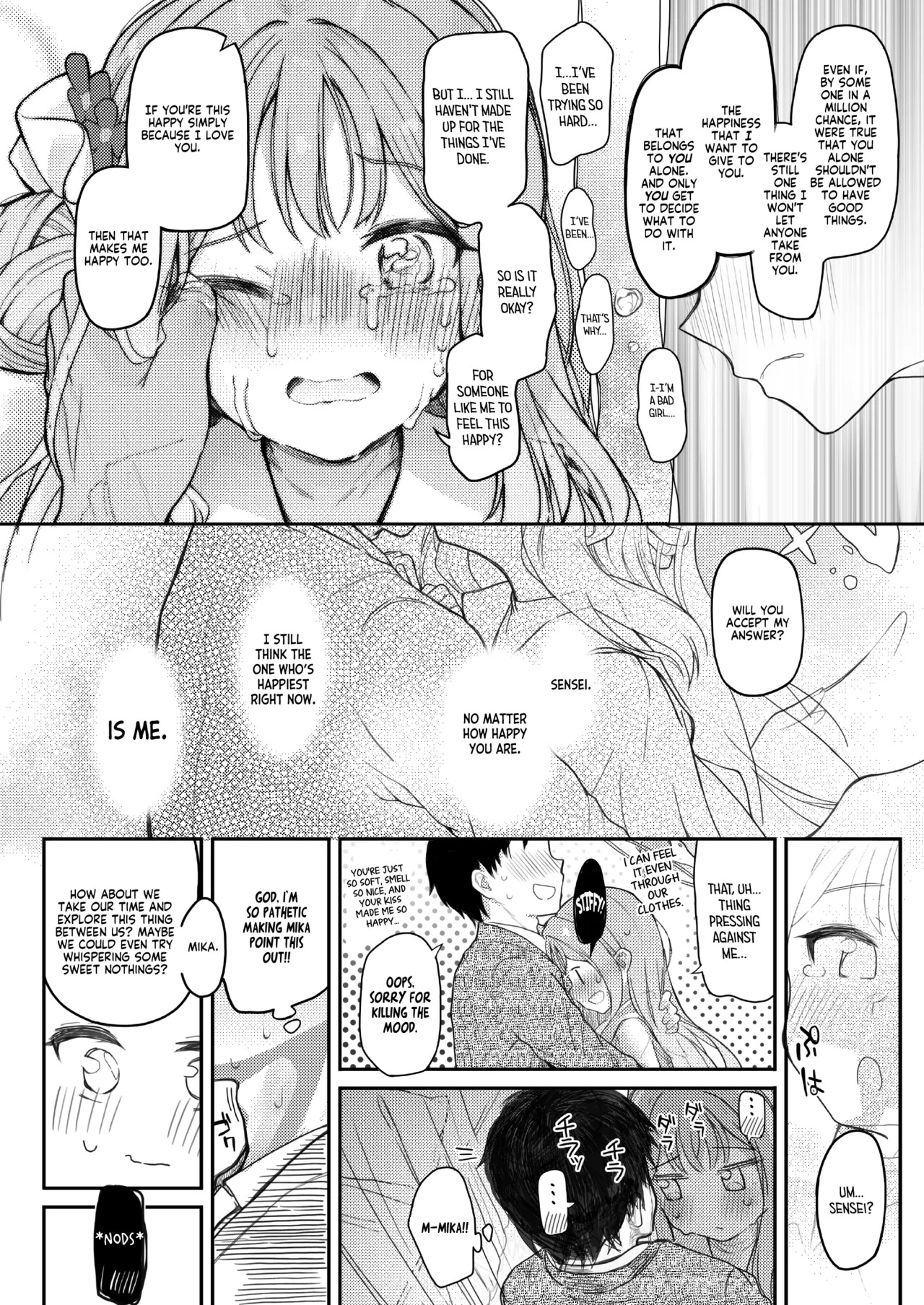 [Trick-color (Kirii Nao)] Tenshi de Warui Ko (Blue Archive) [Digital] [English] [Tea Party Scans] - Page 9