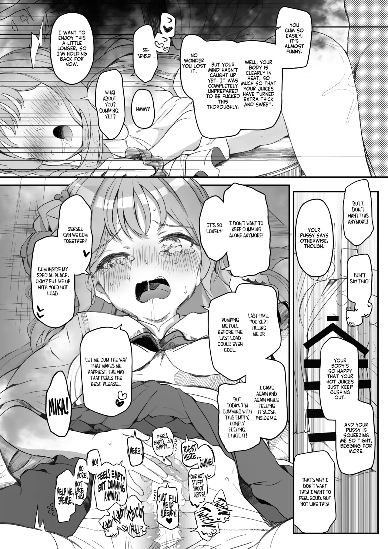 [Trick-color (Kirii Nao)] Tenshi de Warui Ko DEAREST (Blue Archive) [English] [Tea Party Scans] [Digital] - Page 17