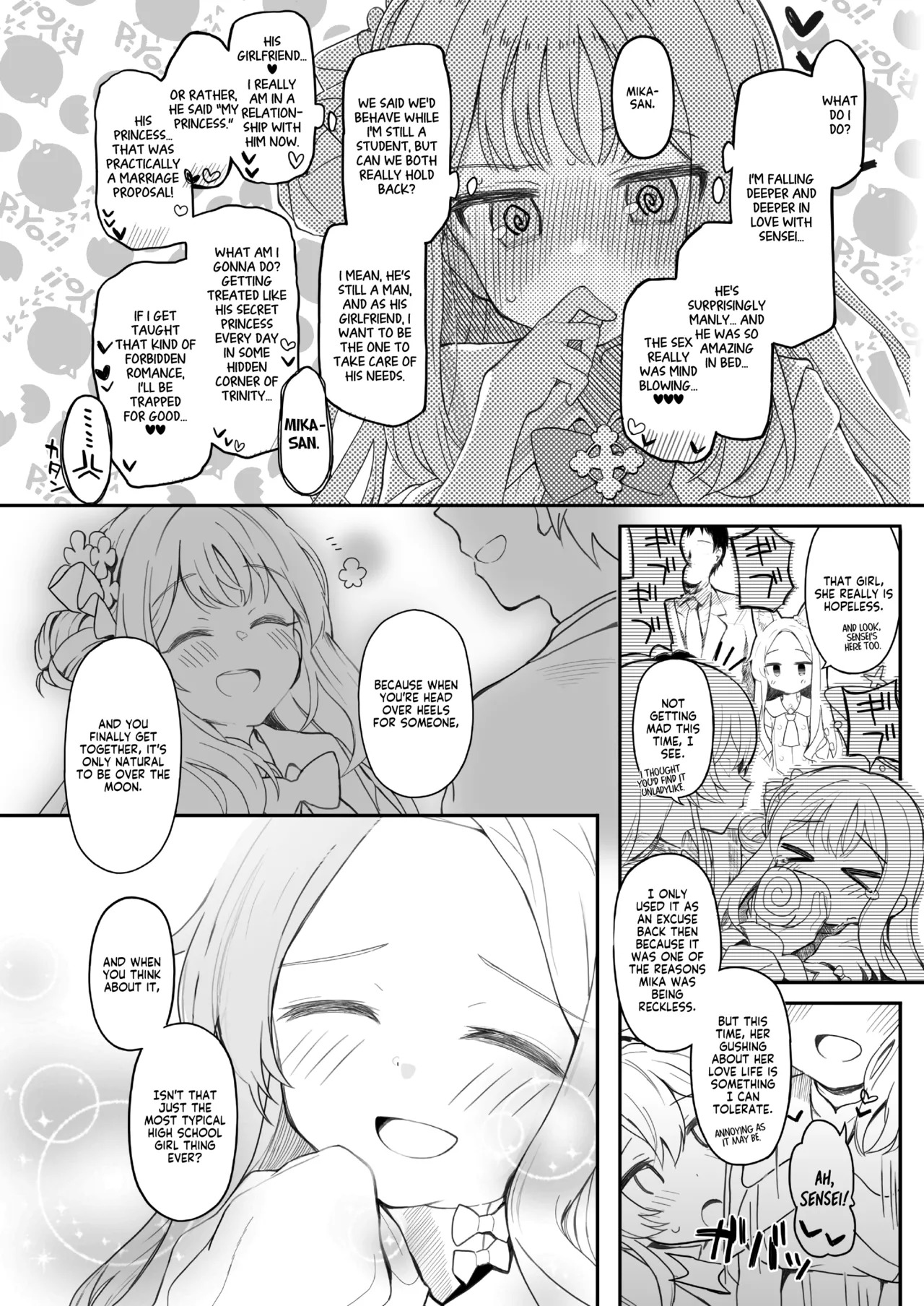[Trick-color (Kirii Nao)] Tenshi de Warui Ko DEAREST (Blue Archive) [English] [Tea Party Scans] [Digital] - Page 31