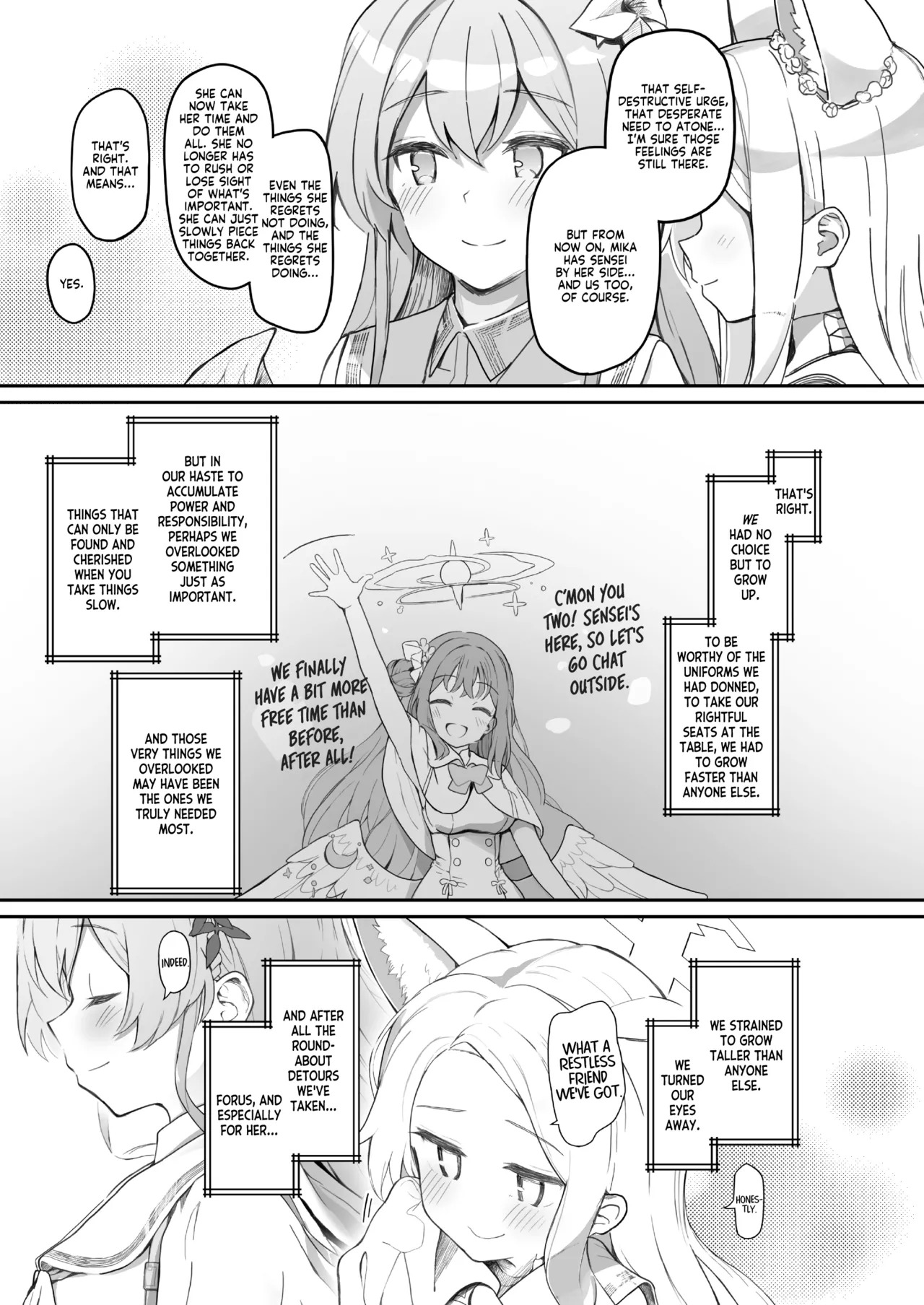 [Trick-color (Kirii Nao)] Tenshi de Warui Ko DEAREST (Blue Archive) [English] [Tea Party Scans] [Digital] - Page 32