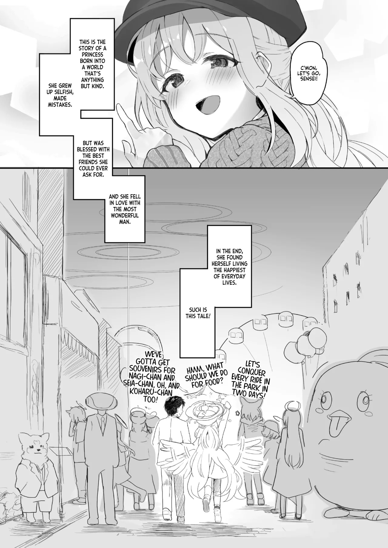 [Trick-color (Kirii Nao)] Tenshi de Warui Ko DEAREST (Blue Archive) [English] [Tea Party Scans] [Digital] - Page 36