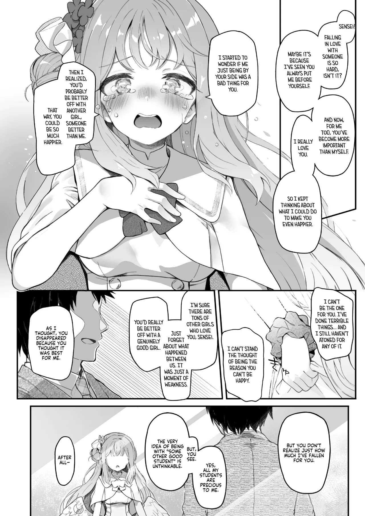 [Trick-color (Kirii Nao)] Tenshi de Warui Ko DEAREST (Blue Archive) [English] [Tea Party Scans] [Digital] - Page 9