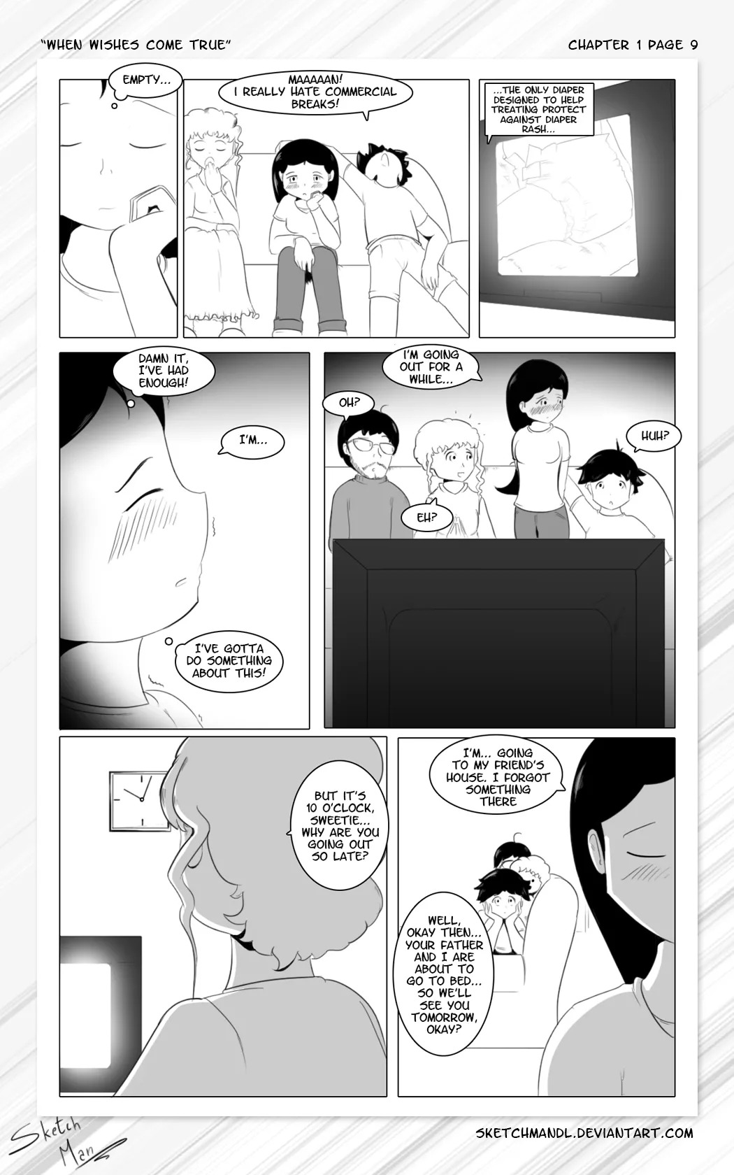 [Sketch Man] When wishes come true - Page 10