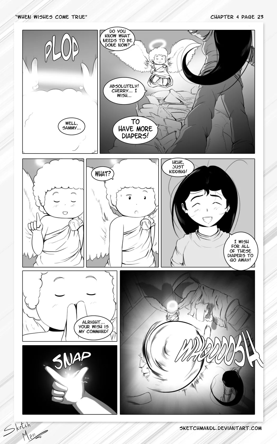 [Sketch Man] When wishes come true - Page 107