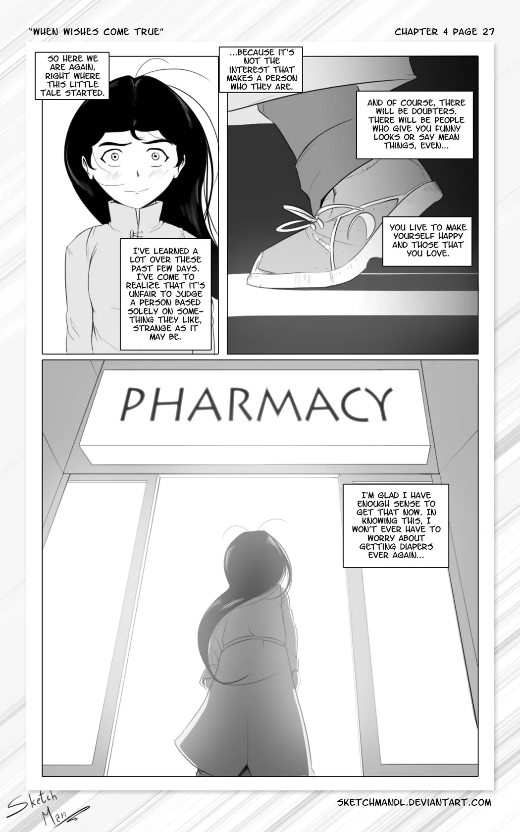 [Sketch Man] When wishes come true - Page 111