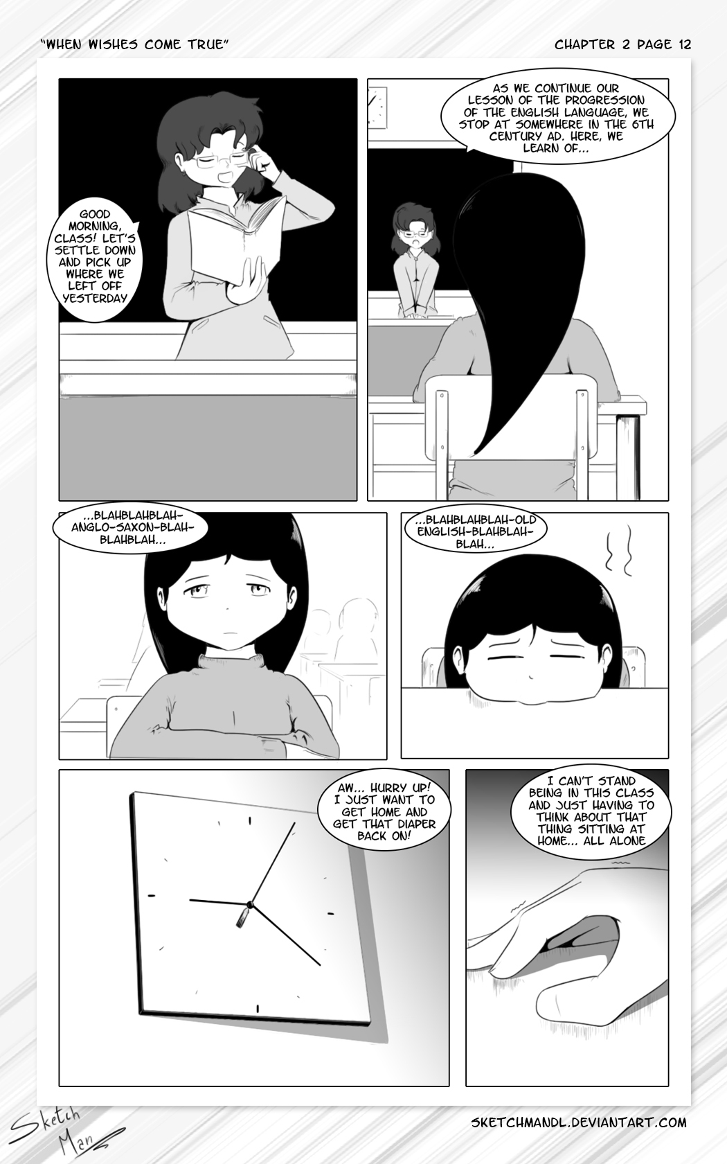 [Sketch Man] When wishes come true - Page 36