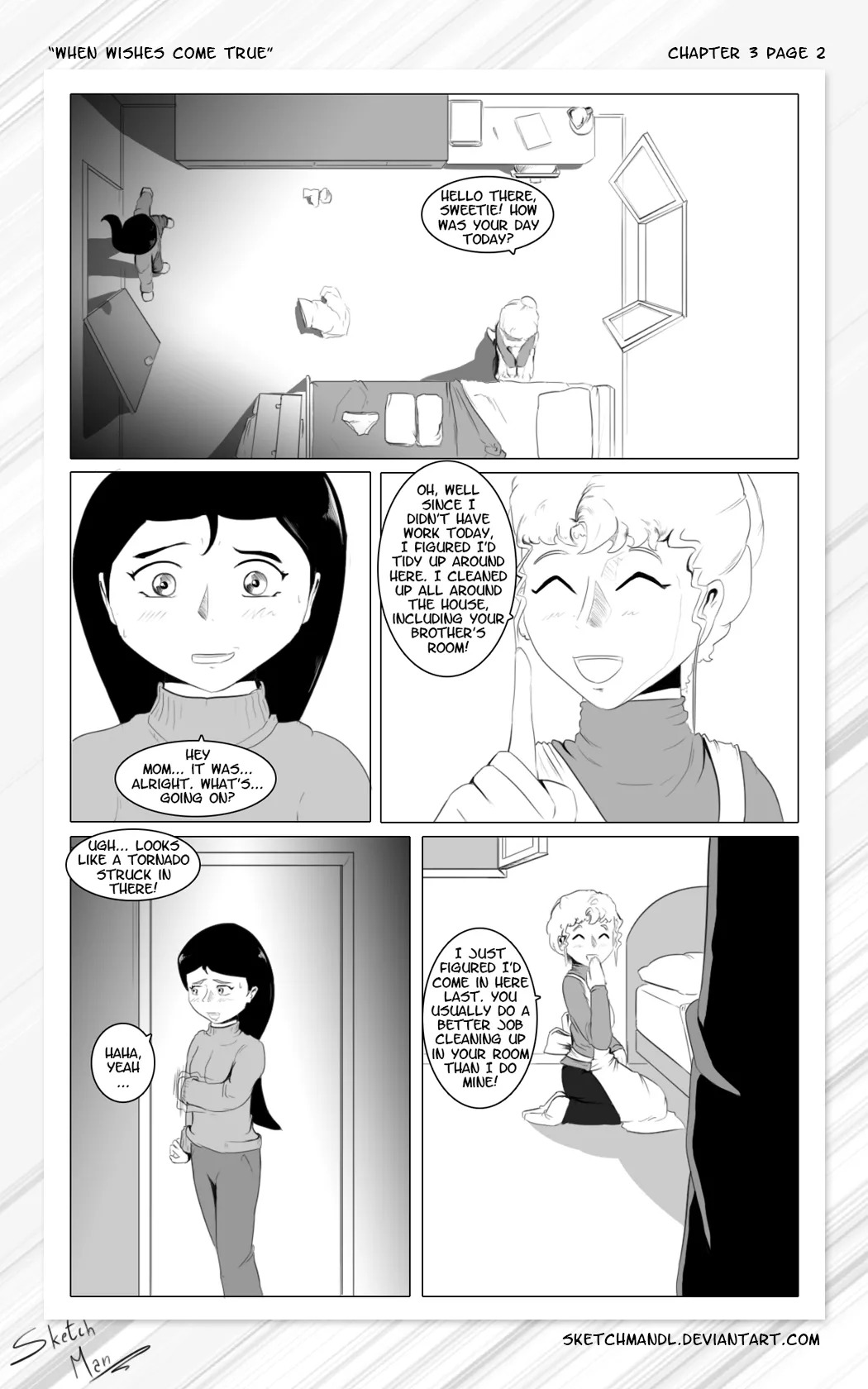 [Sketch Man] When wishes come true - Page 53