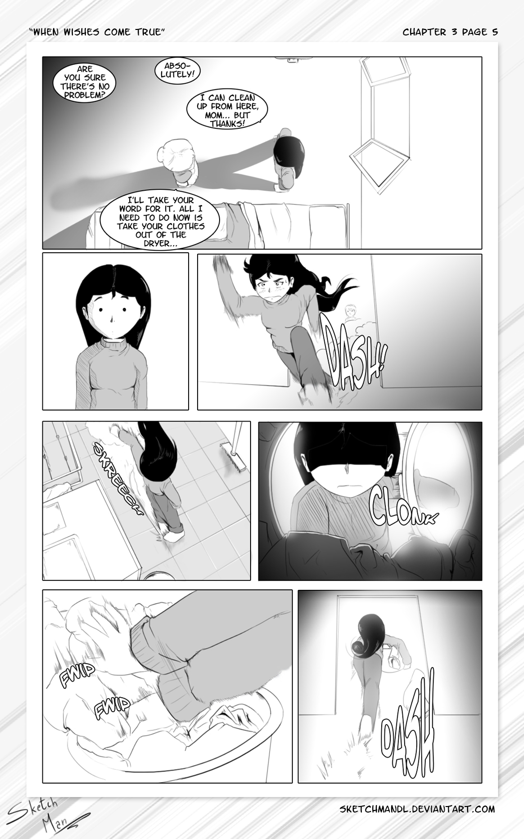 [Sketch Man] When wishes come true - Page 56