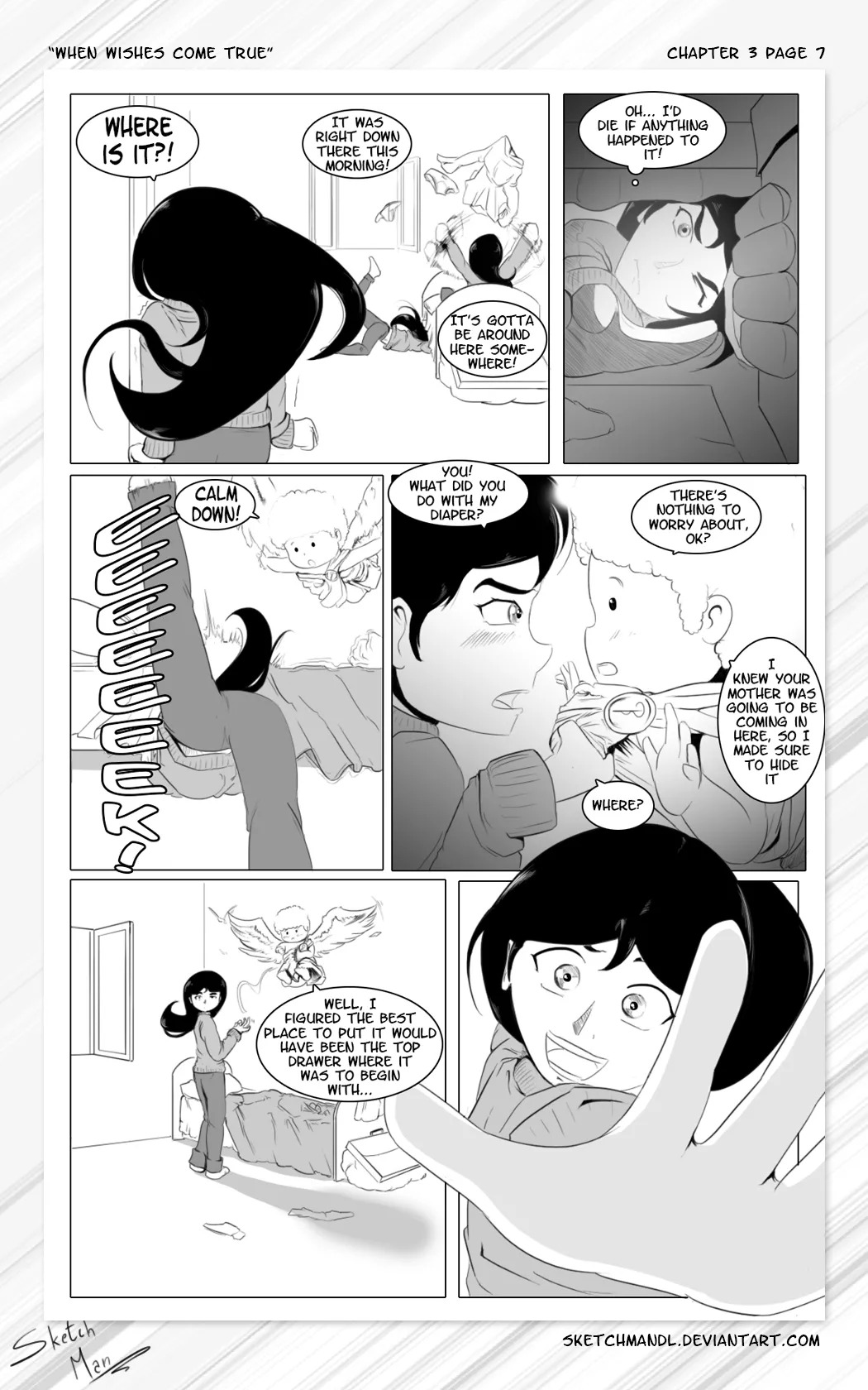 [Sketch Man] When wishes come true - Page 58