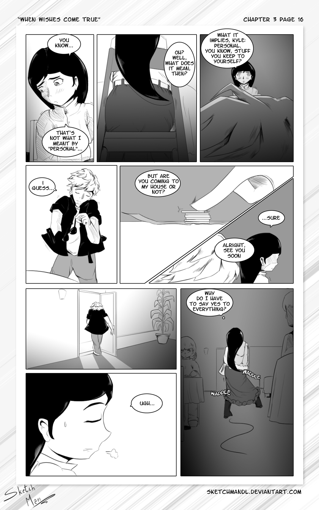 [Sketch Man] When wishes come true - Page 67